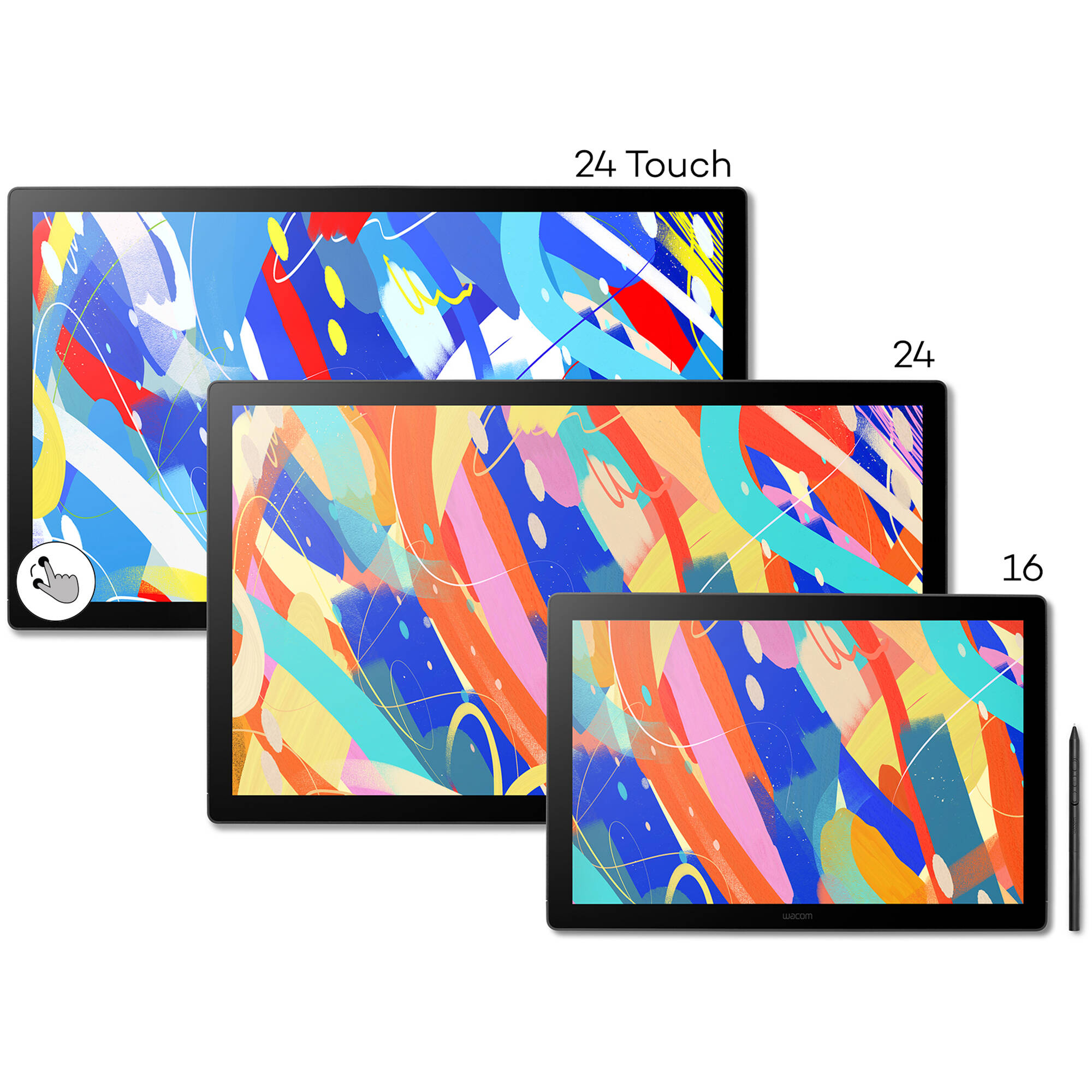 Wacom Cintiq 24-inch pen display for professional drawing and creative work — view 3