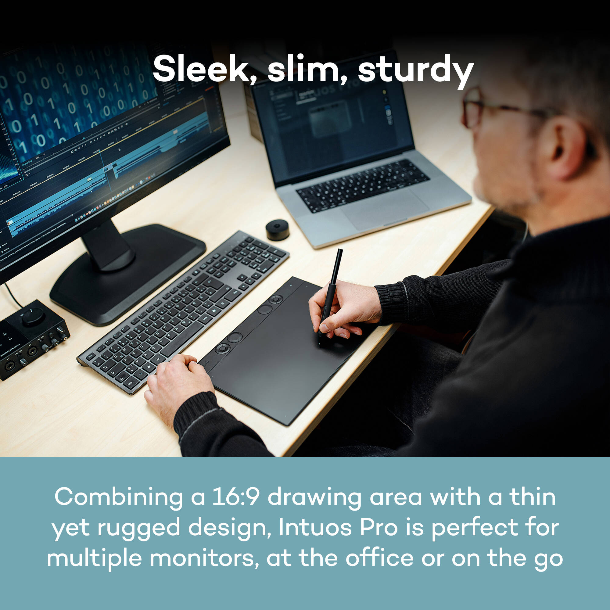 Wacom Intuos Pro Medium 2025 Bluetooth pen tablet for professional drawing and design — view 6