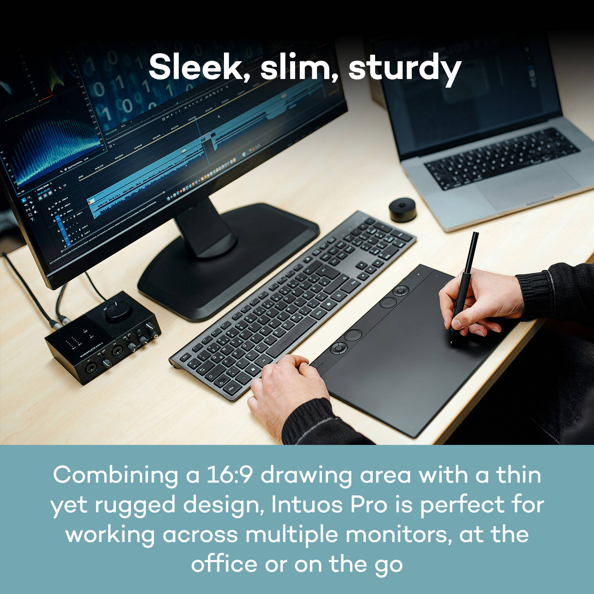 Wacom Intuos Pro Large Bluetooth pen tablet for professional drawing and editing — view 7