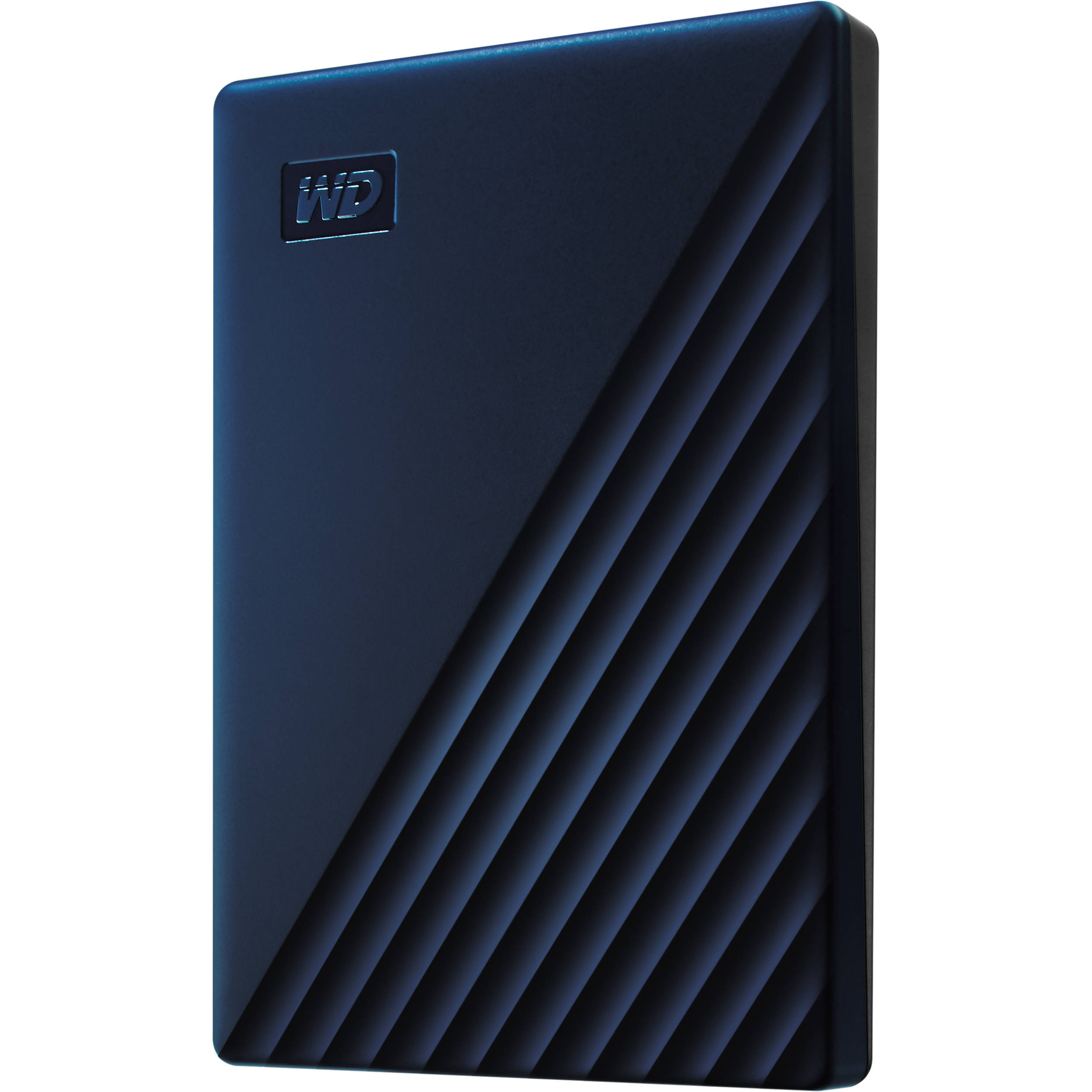 Western Digital My Passport for Mac 2TB portable external drive in blue — view 5
