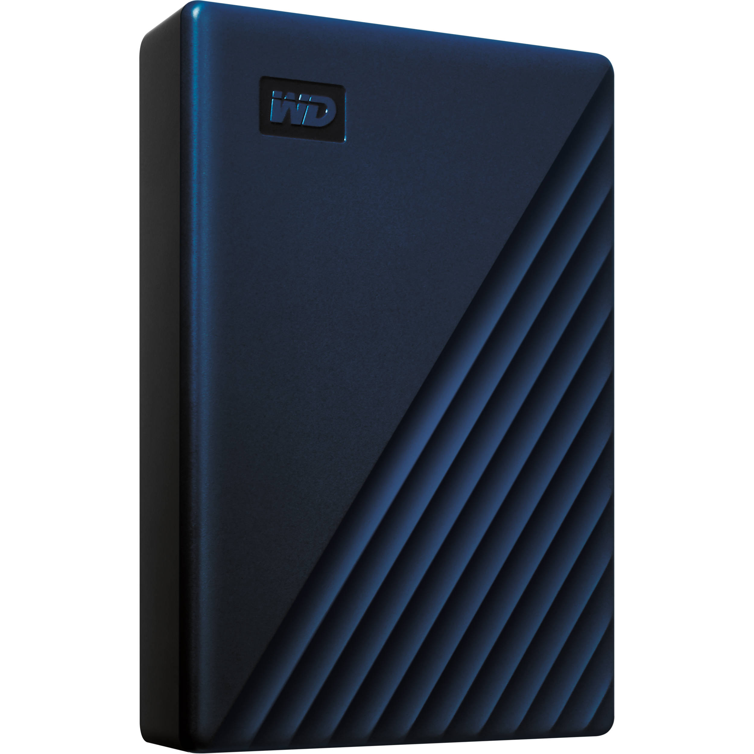 Western Digital My Passport for Mac 4TB portable external drive with USB-C and USB-A compatibility — view 4