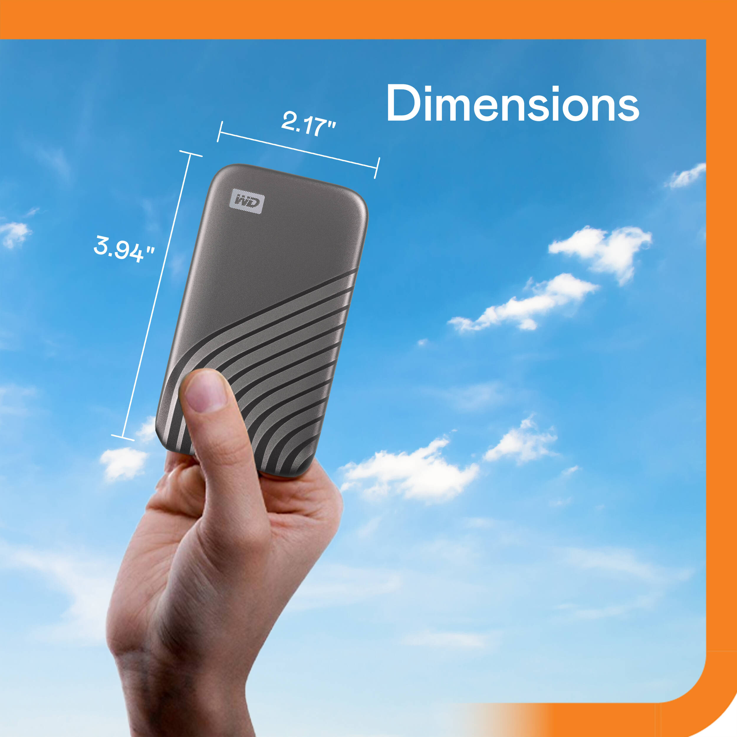 SanDisk Mobile 2TB external SSD in Space Gray — view 14