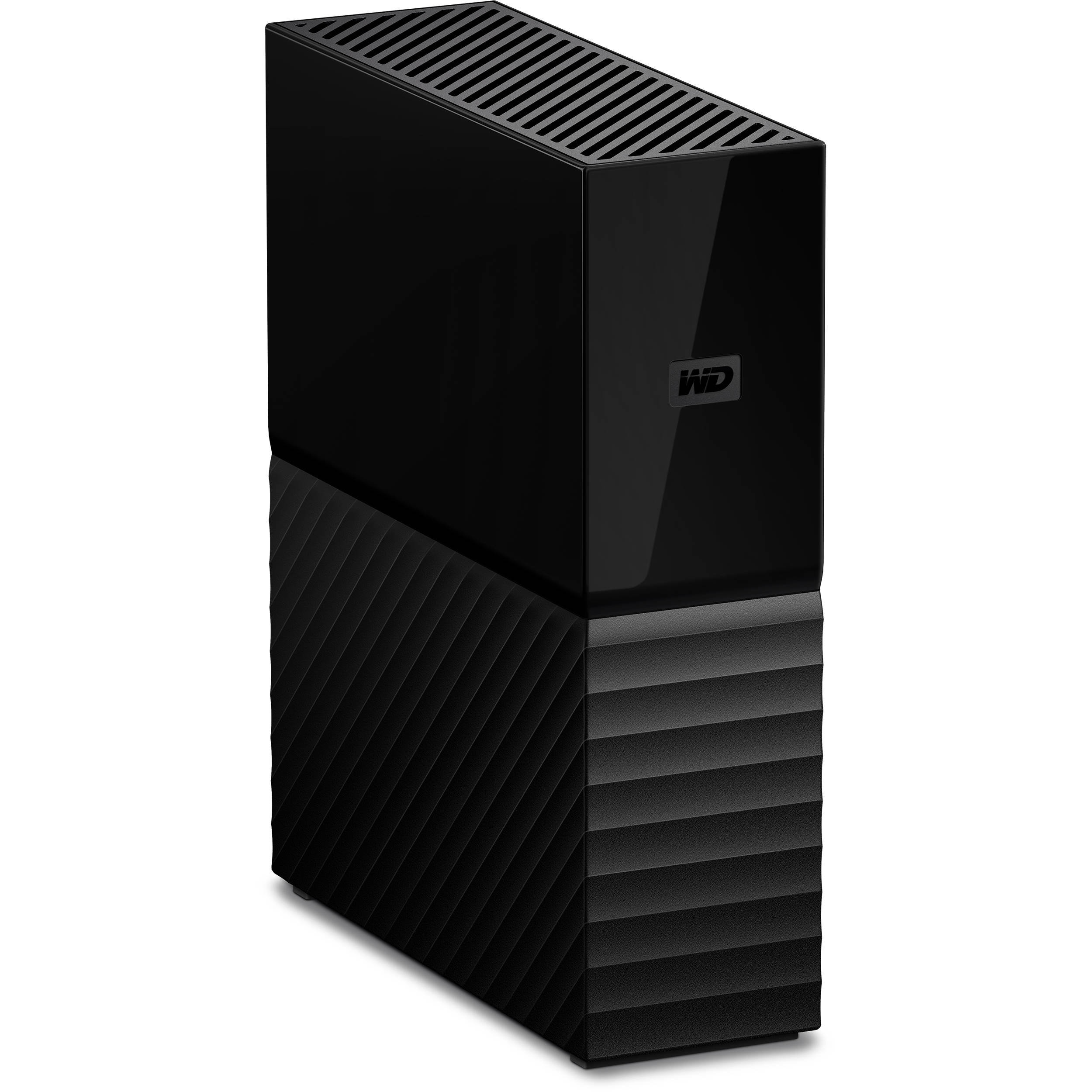 Western Digital My Book 4TB desktop external hard drive with USB 3.0 and password protection — view 3