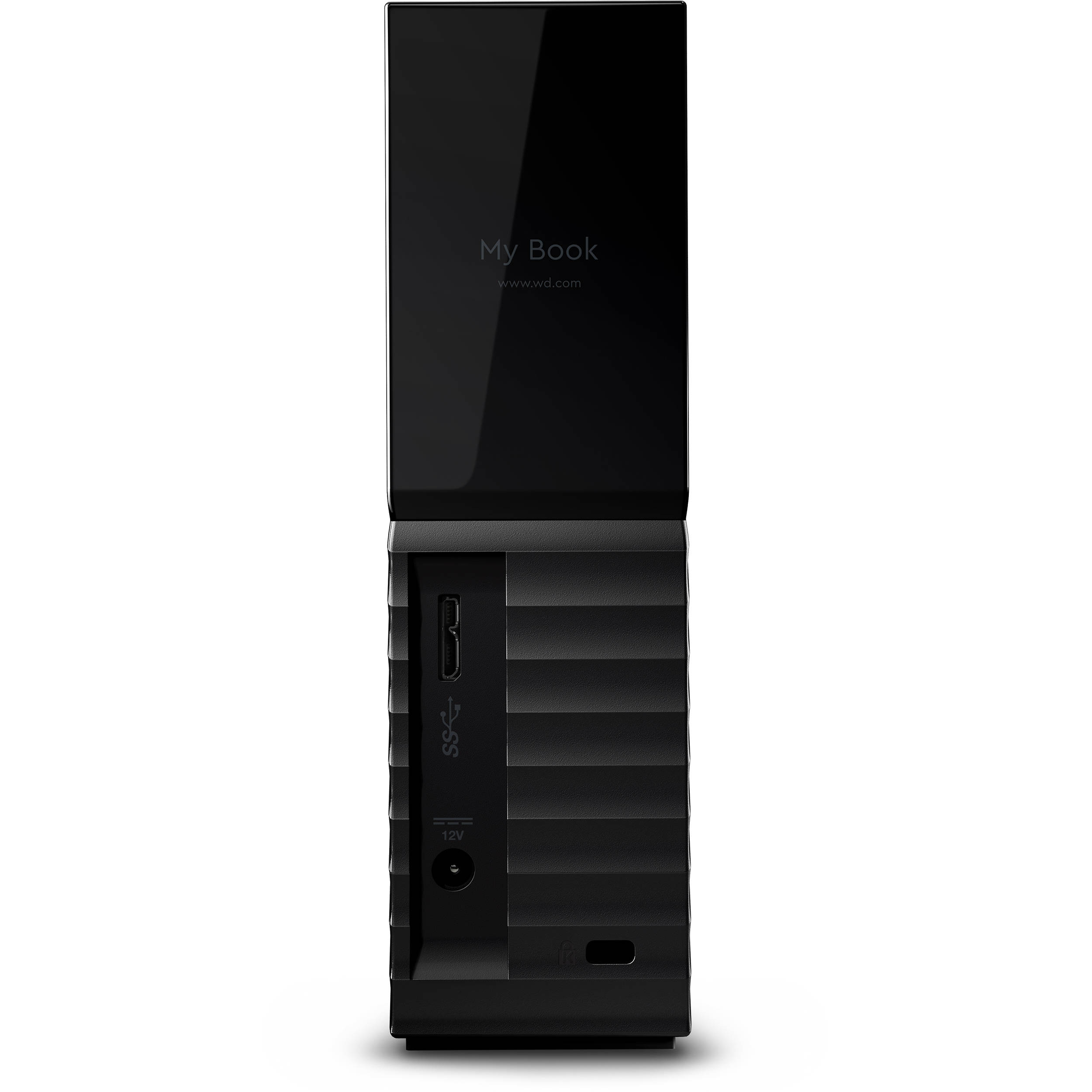 Western Digital My Book 4TB desktop external hard drive with USB 3.0 and password protection — view 6