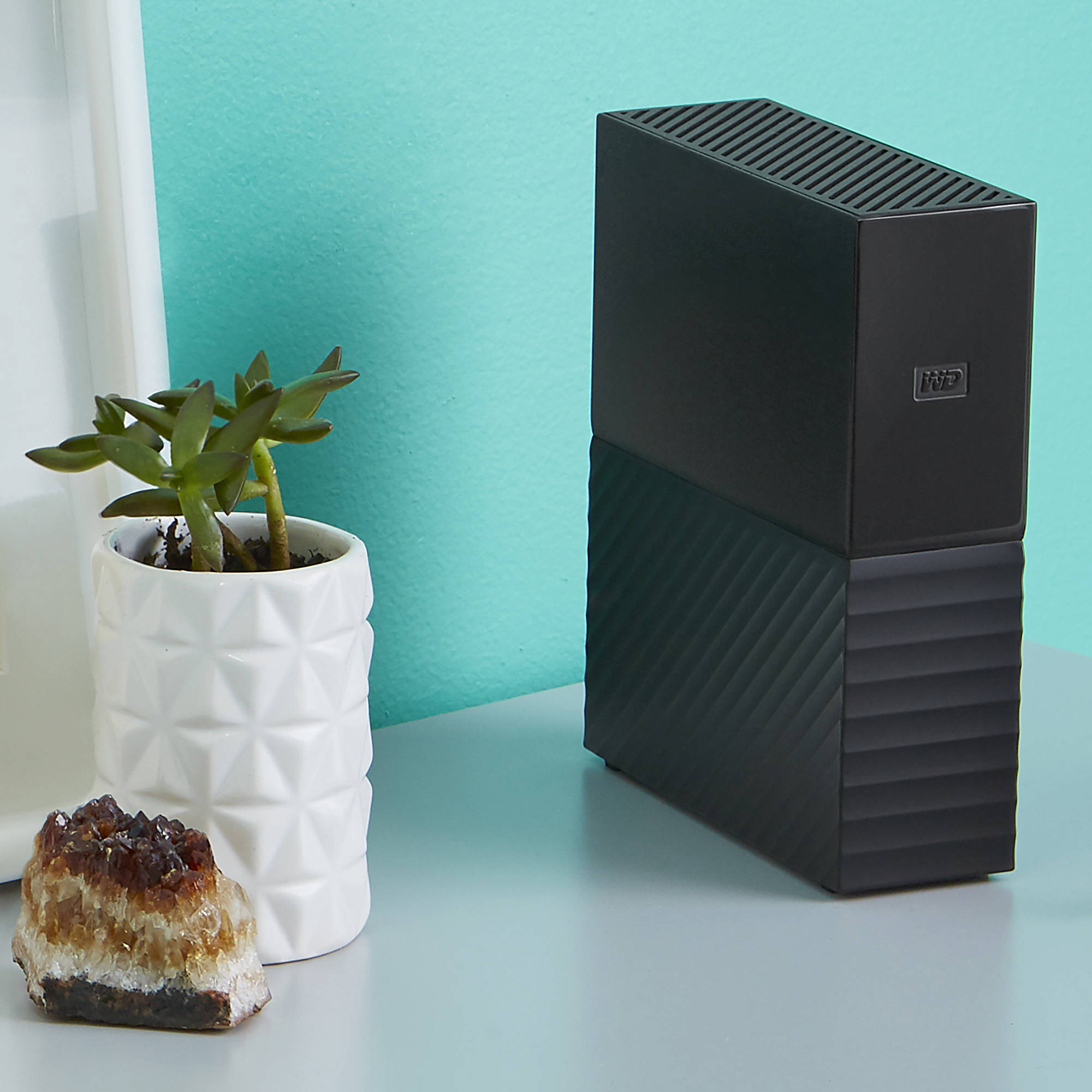 Western Digital My Book 12TB desktop external hard drive with USB 3.0 and password protection — view 5