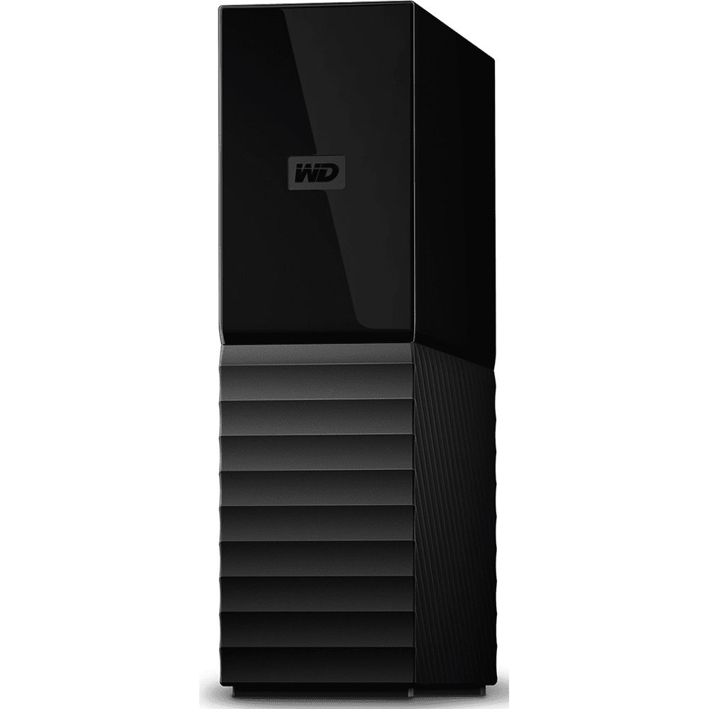 WD My Book 14 TB black external desktop hard drive for backup and archive storage — view 3