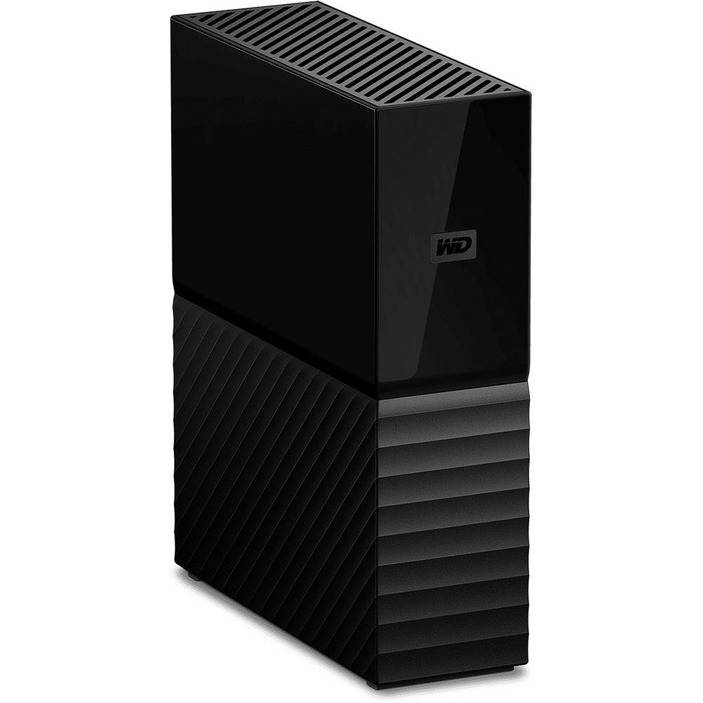 WD My Book 14 TB black external desktop hard drive for backup and archive storage — view 5