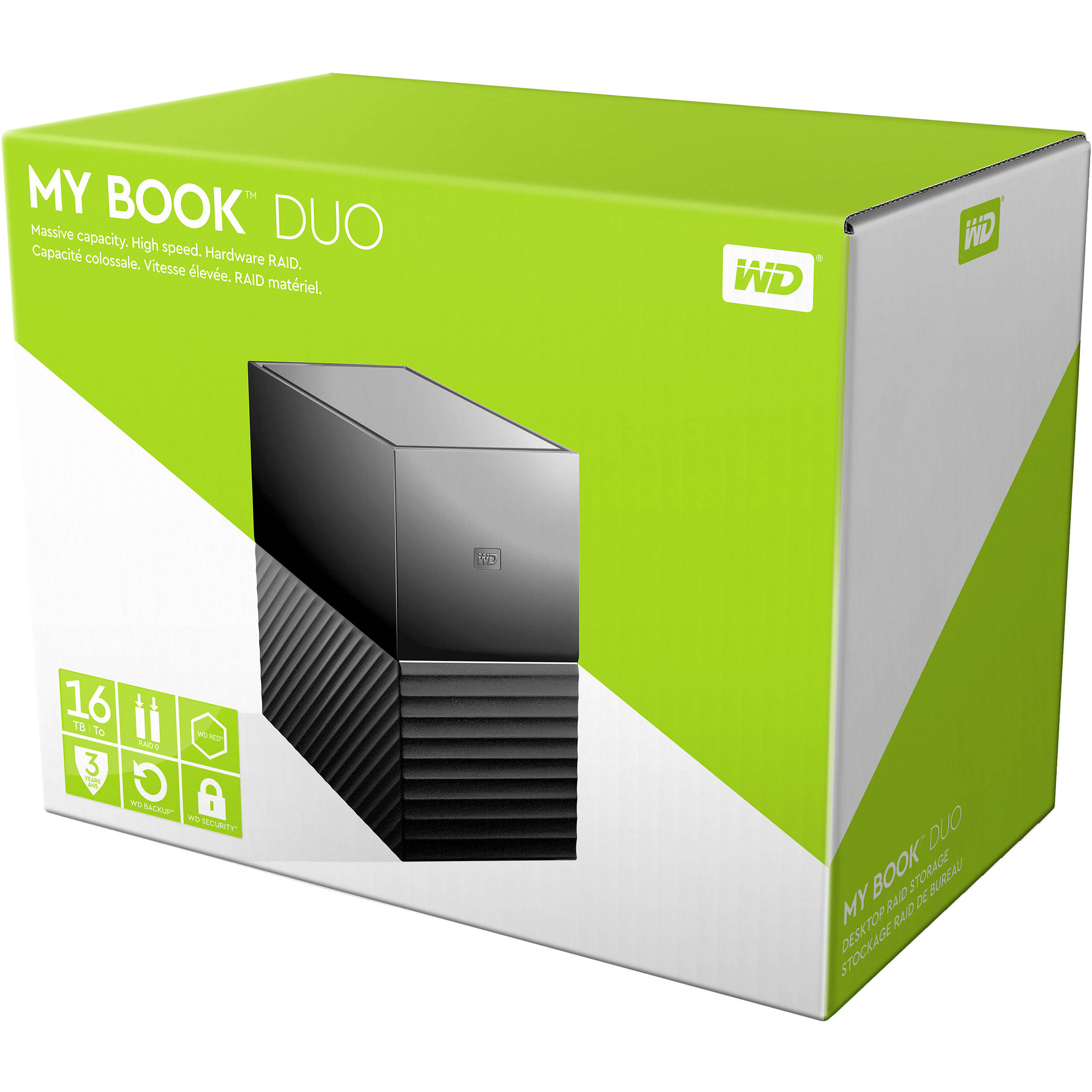 Western Digital 16TB My Book Duo desktop RAID external hard drive with USB 3.1 — view 5