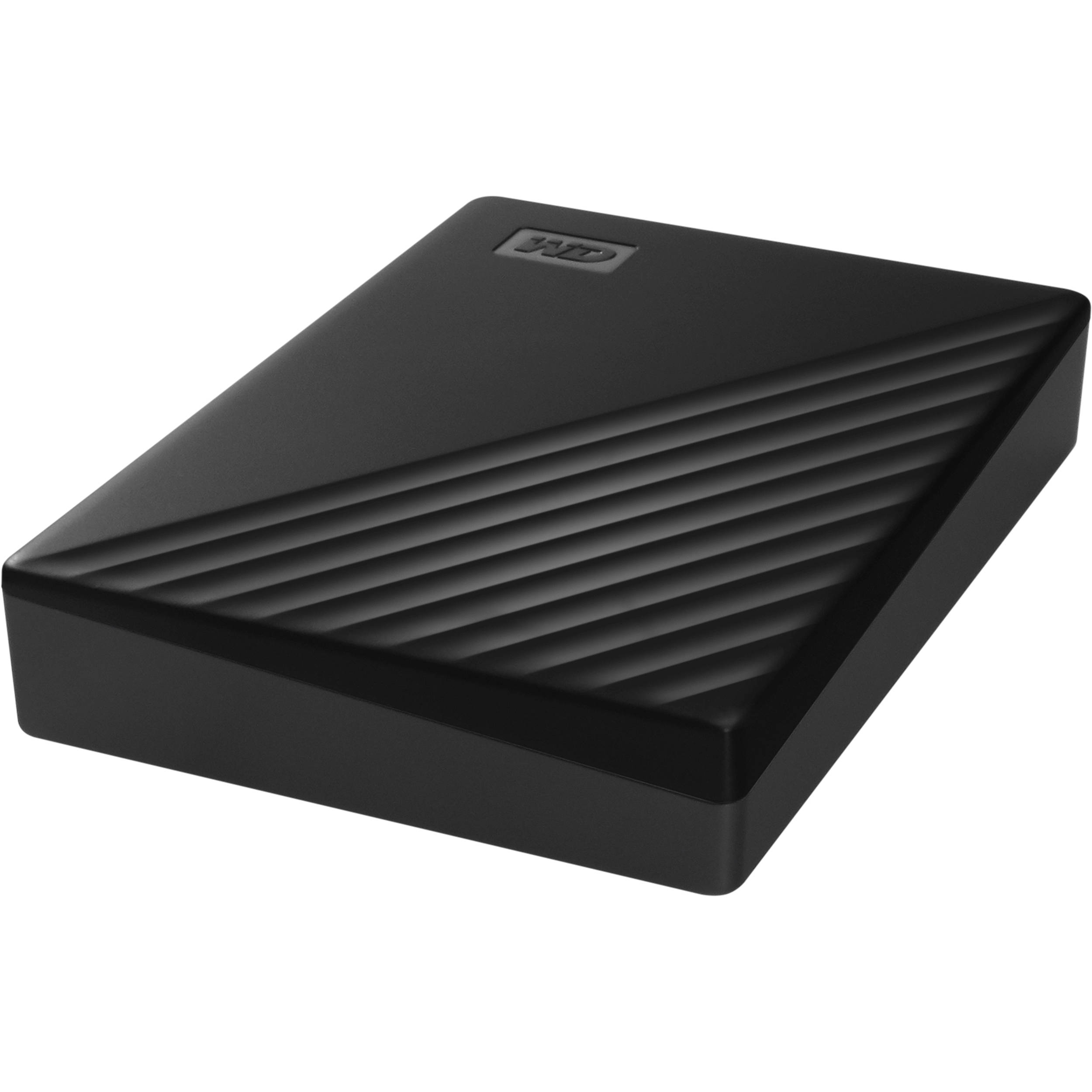 Western Digital My Passport Portable Black 4TB external drive with password protection and USB 3.0 — view 2