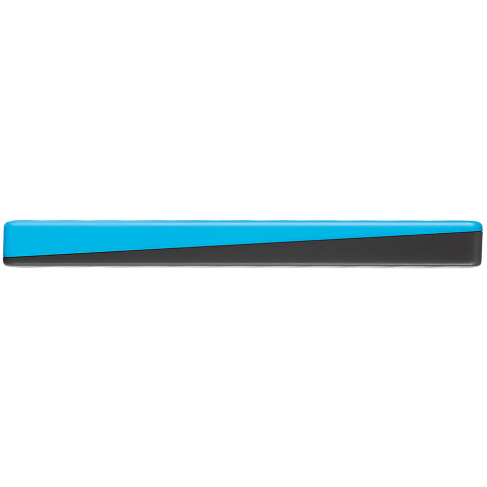 Western Digital My Passport Portable 1 TB blue external hard drive — view 5
