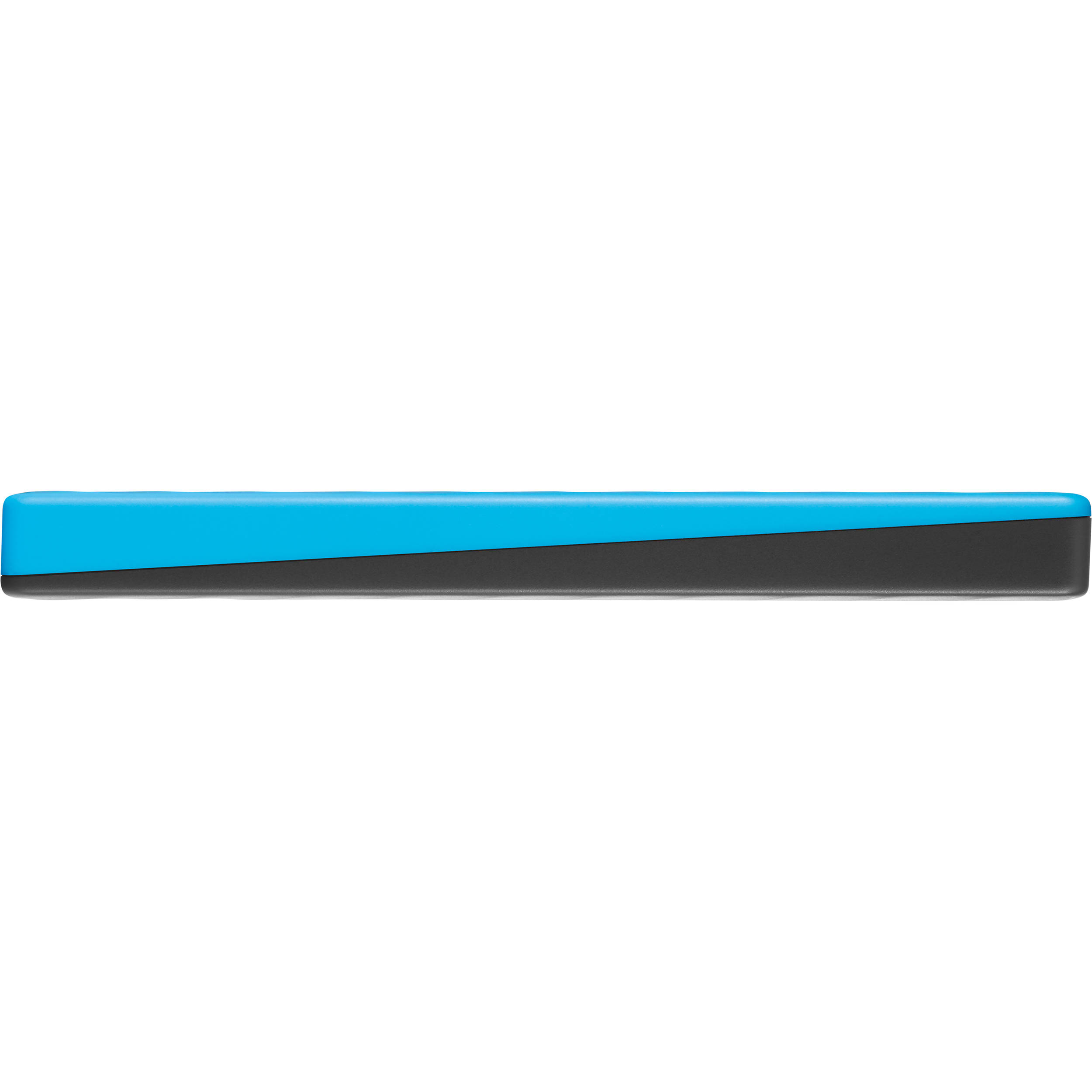 Western Digital My Passport 2TB portable HDD in blue — view 3
