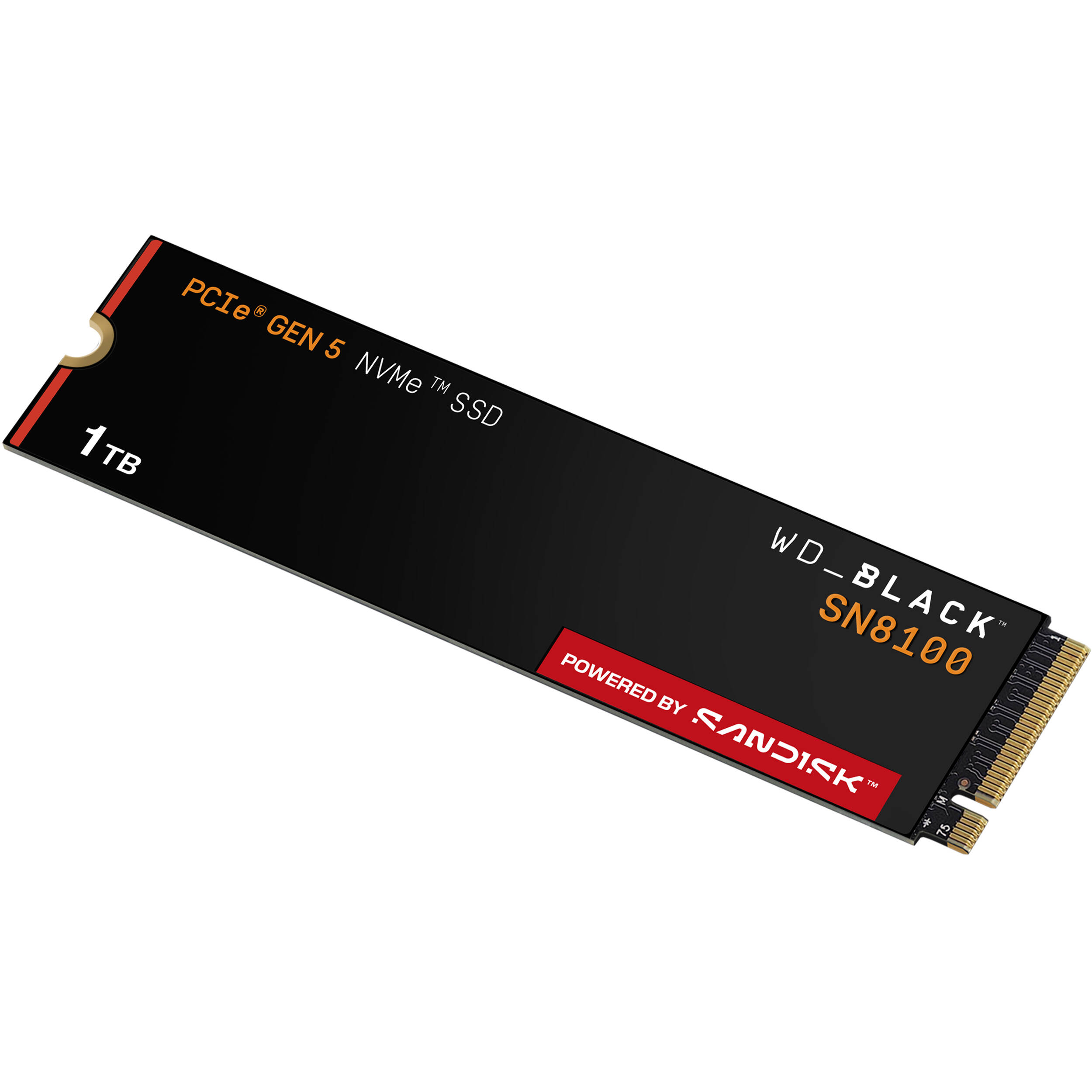 SANDISK - CSSD MOQ 10-THOR M.2 2280 WD BLACK SN8100 SM2508 CONTROLLER 4000GB NO — view 5