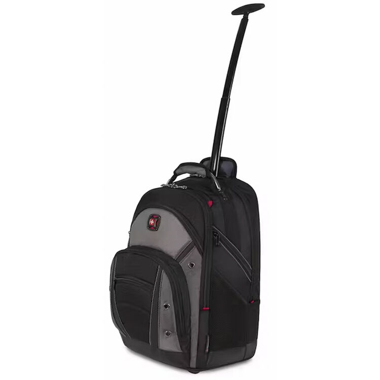 WENGER & SWISSGEAR BY GROUP III WENGER SYNERGY WHEELED BACKPACK FITS UP TO A 16 LAPTOP BLACK — view 11