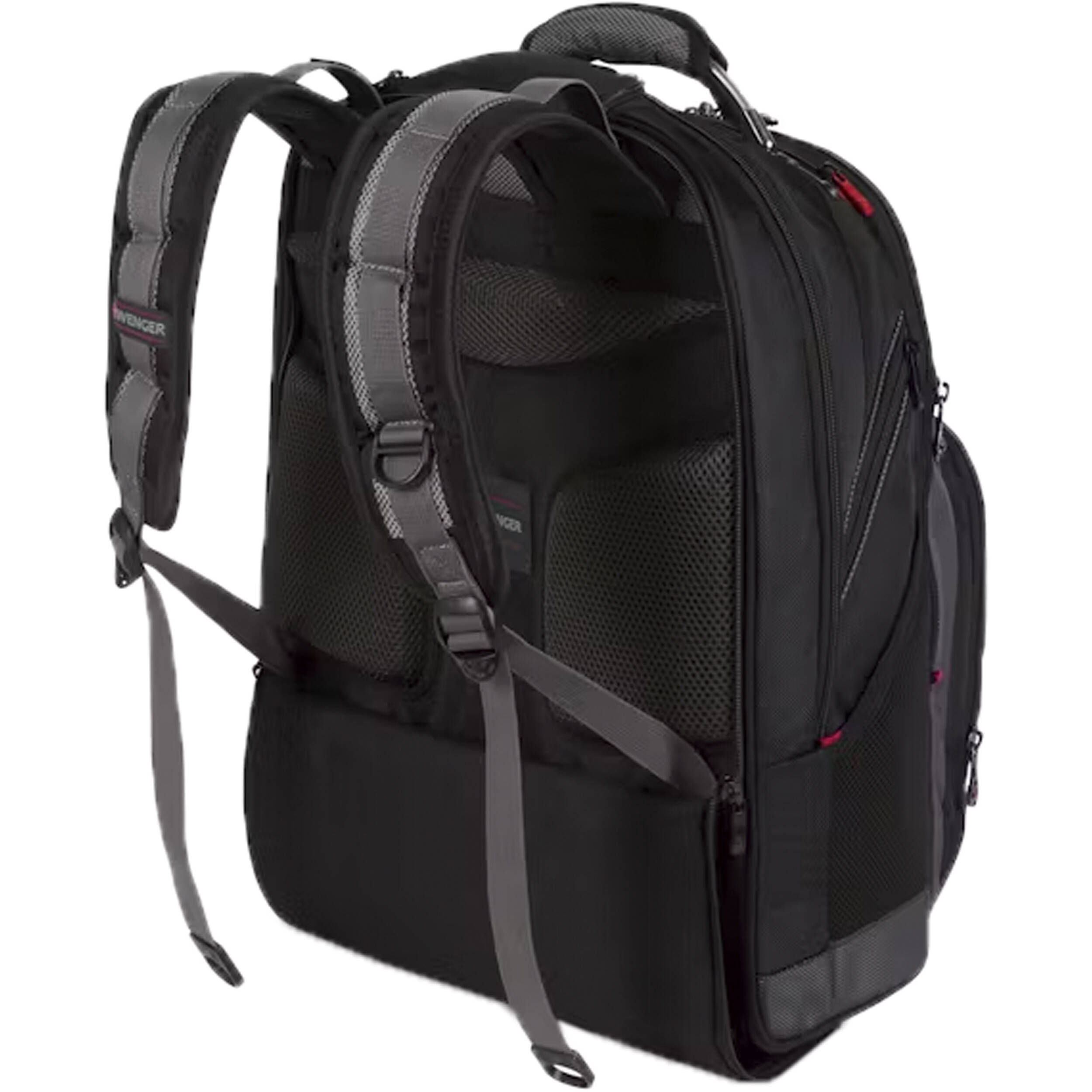 WENGER & SWISSGEAR BY GROUP III WENGER SYNERGY WHEELED BACKPACK FITS UP TO A 16 LAPTOP BLACK — view 2