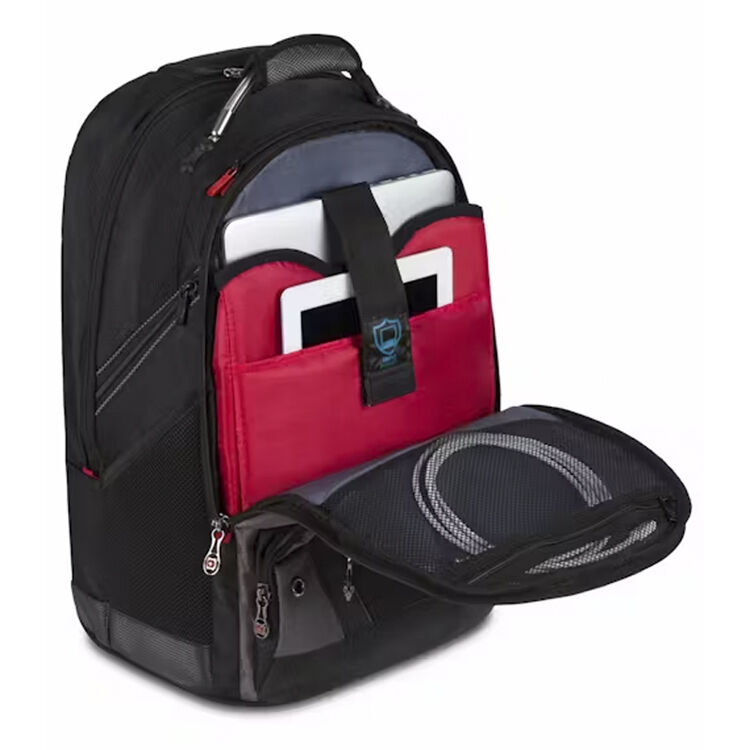 WENGER & SWISSGEAR BY GROUP III WENGER SYNERGY WHEELED BACKPACK FITS UP TO A 16 LAPTOP BLACK — view 9