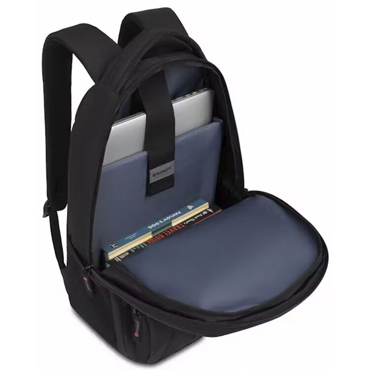 WENGER & SWISSGEAR BY GROUP III WENGER UPLOAD LAPTOP BACKPACK FITS UP TO A 16IN BACKPACK BLACK — view 3
