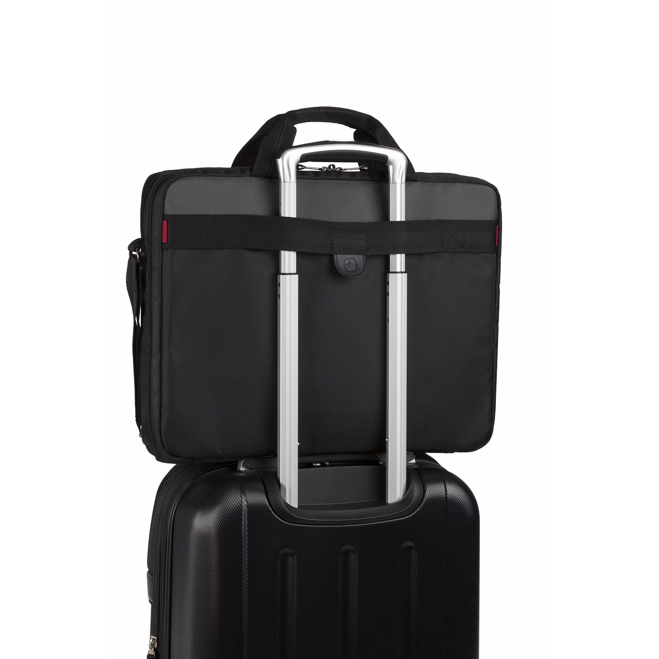 WENGER & SWISSGEAR BY GROUP III WENGER LEGACY BLACK SLIMCASE FITS UP 17IN LAPTOP WA-7444-14F00 — view 6