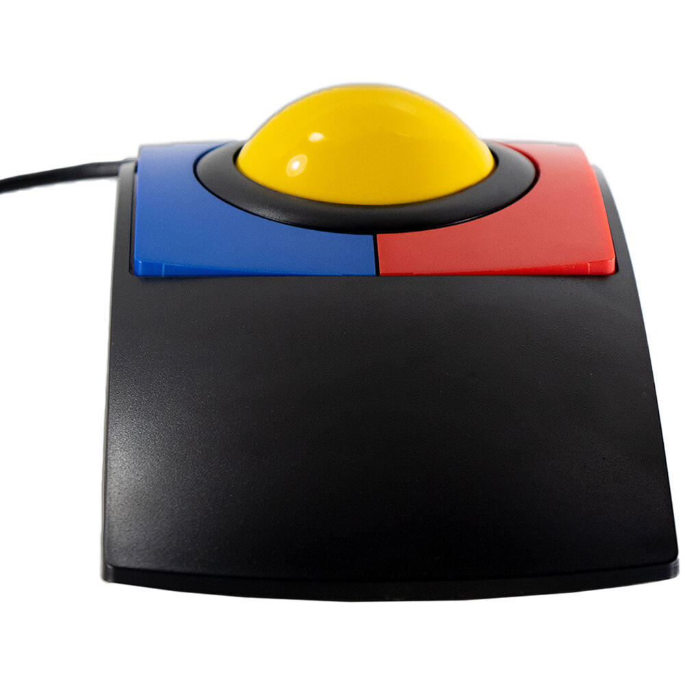 X-KEYS O-TRAC Primary Trackball White ergonomic trackball pointing device — view 3