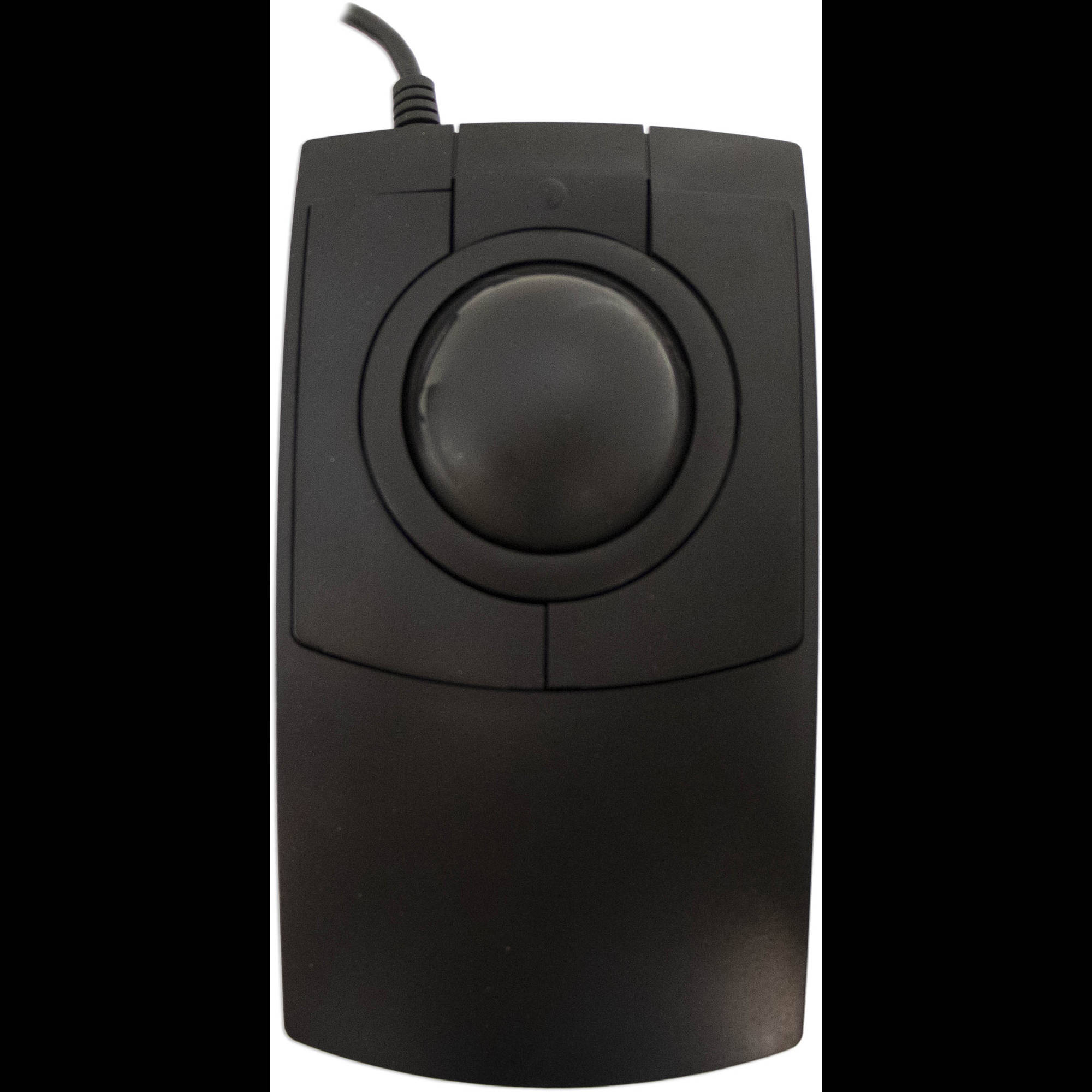 X-Keys dual USB PS/2 trackball in black for precision workstation control — view 2