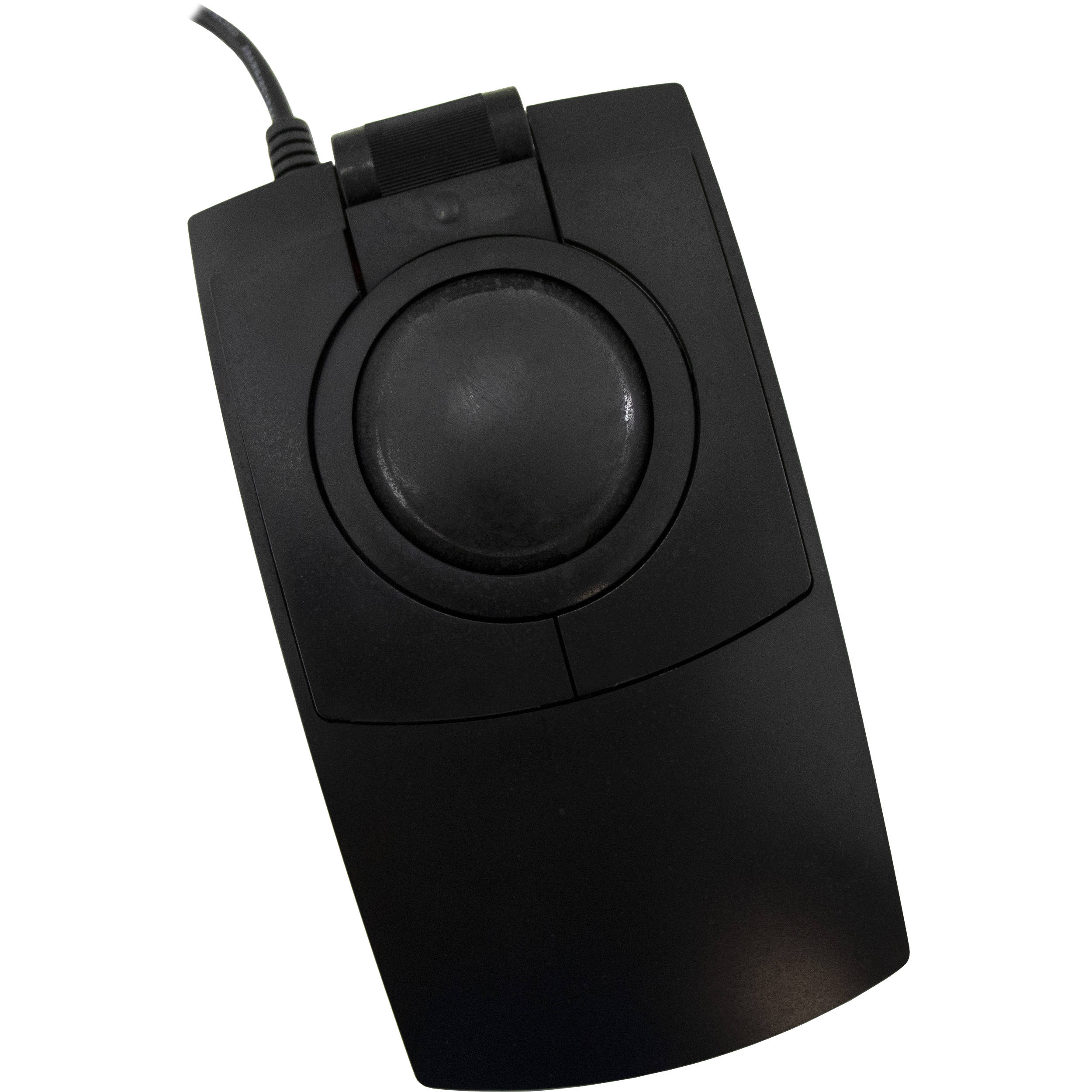 Black X-KEYS L-TRAC USB laser trackball for ergonomic precision cursor control — view 2