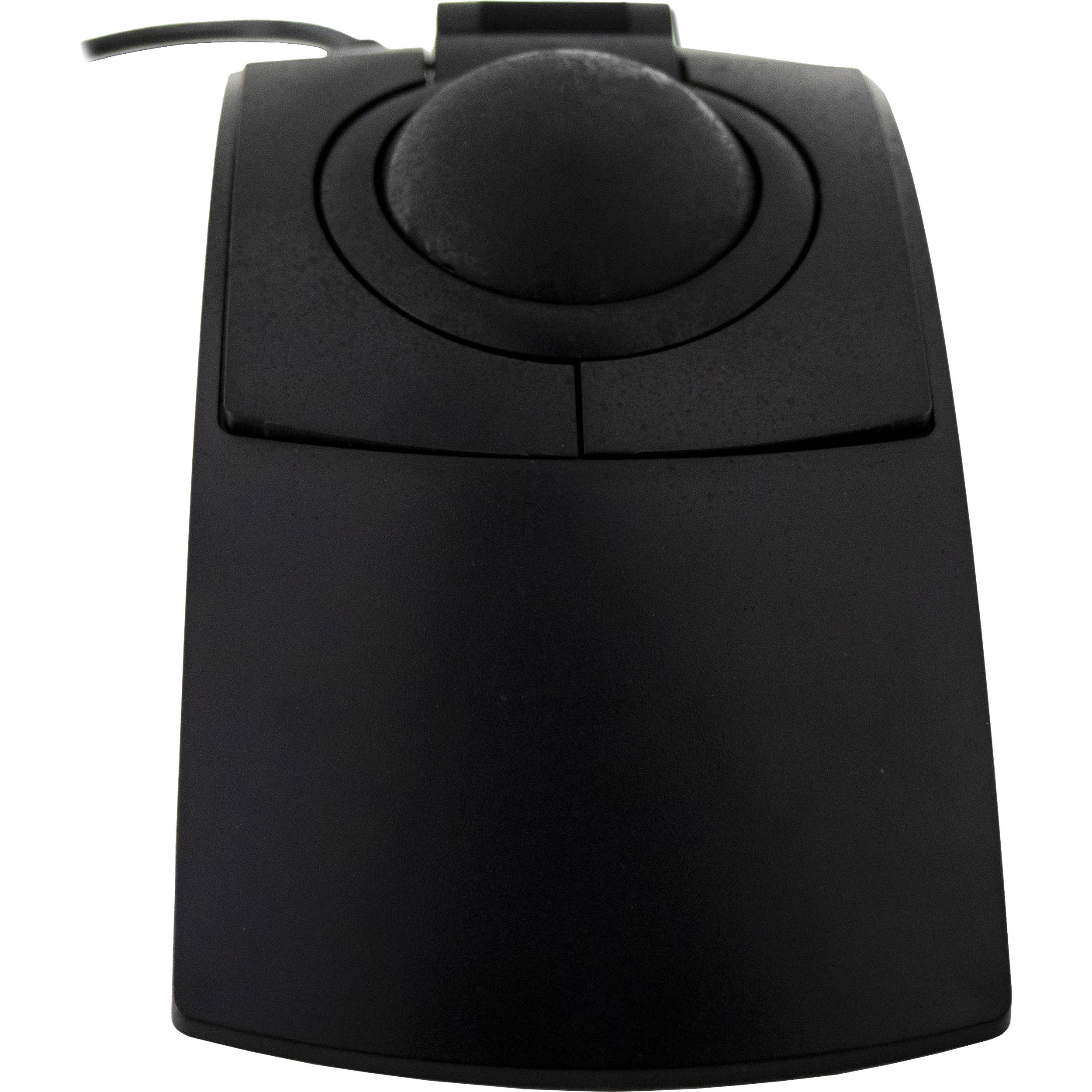 Black X-KEYS L-TRAC USB laser trackball for ergonomic precision cursor control — view 3