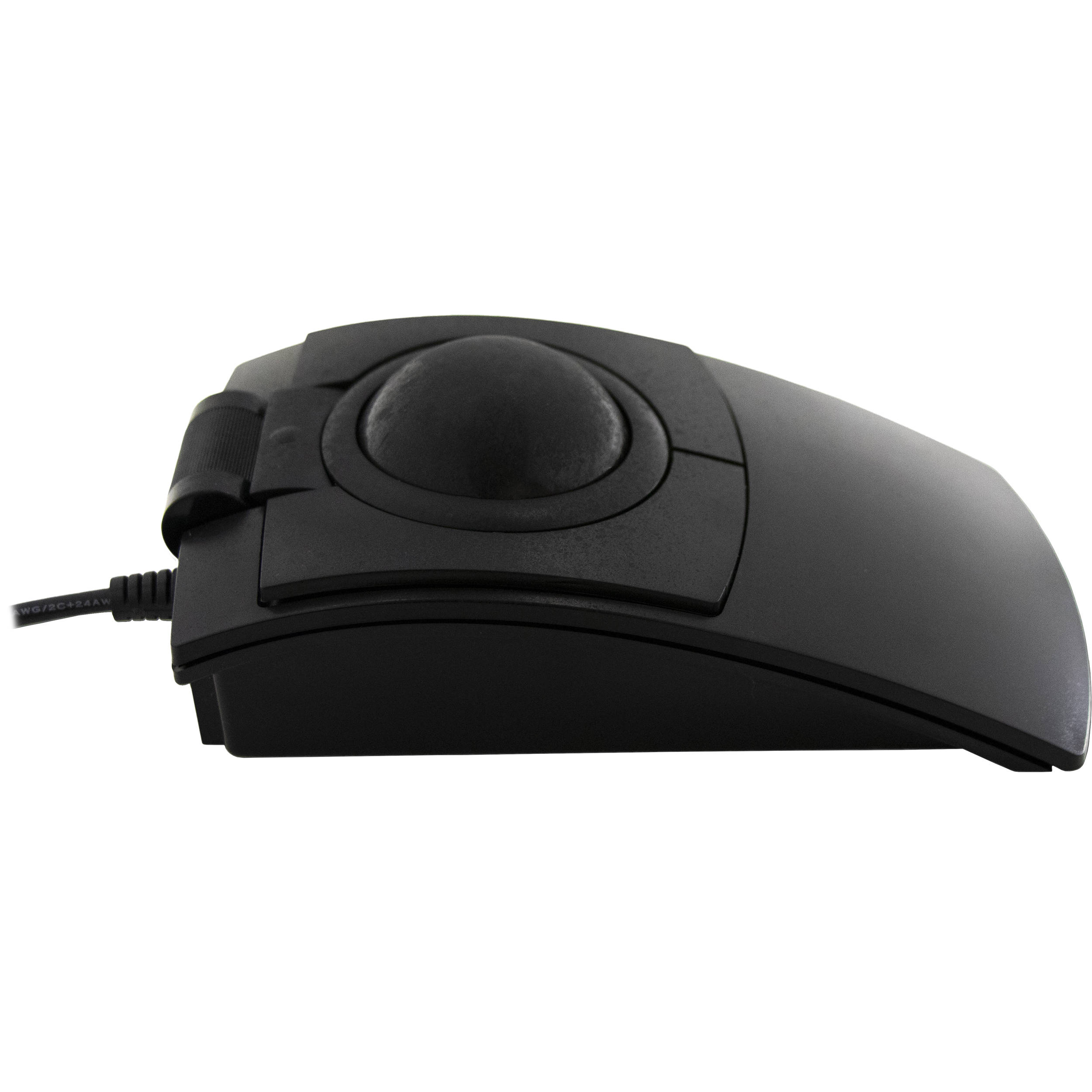 Black X-KEYS L-TRAC USB laser trackball for ergonomic precision cursor control — view 5