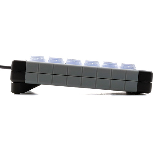 X-KEYS XK-24 USB wired keypad with compact 24-key layout for numeric entry — view 3