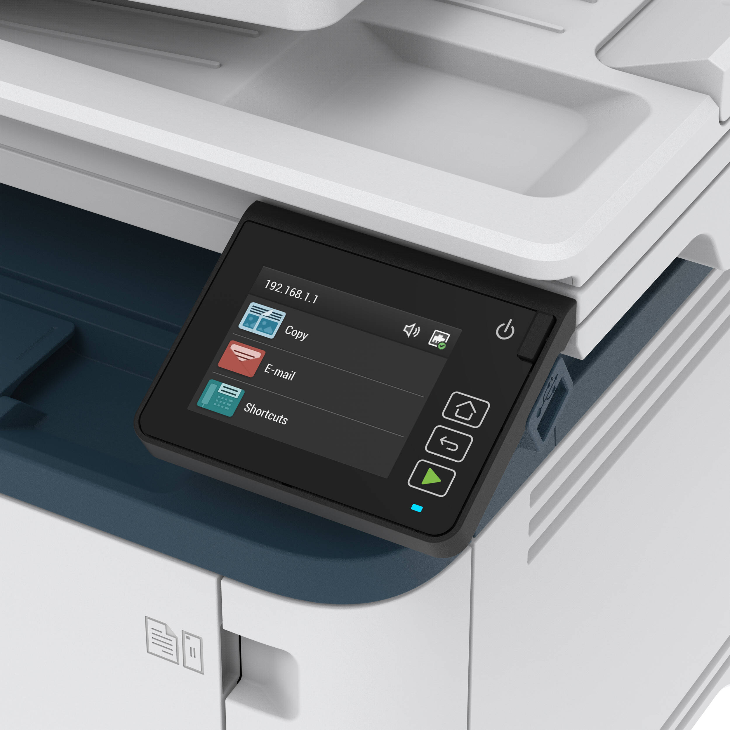 Xerox B305 monochrome multifunction printer for fast print, copy, and scan workflows — view 3