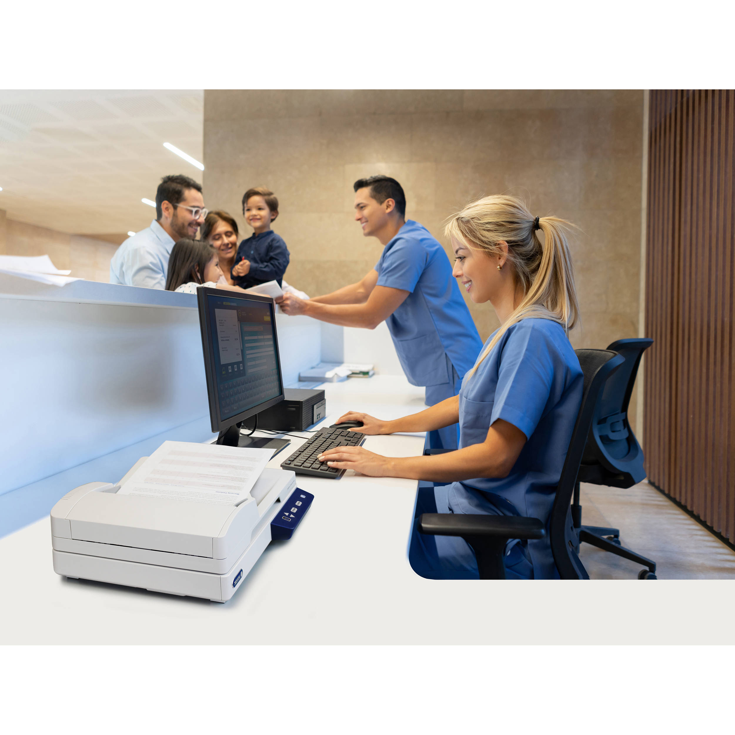Xerox Duplex Combo Scanner Visioneer XD-COMBO flatbed duplex scanner — view 5