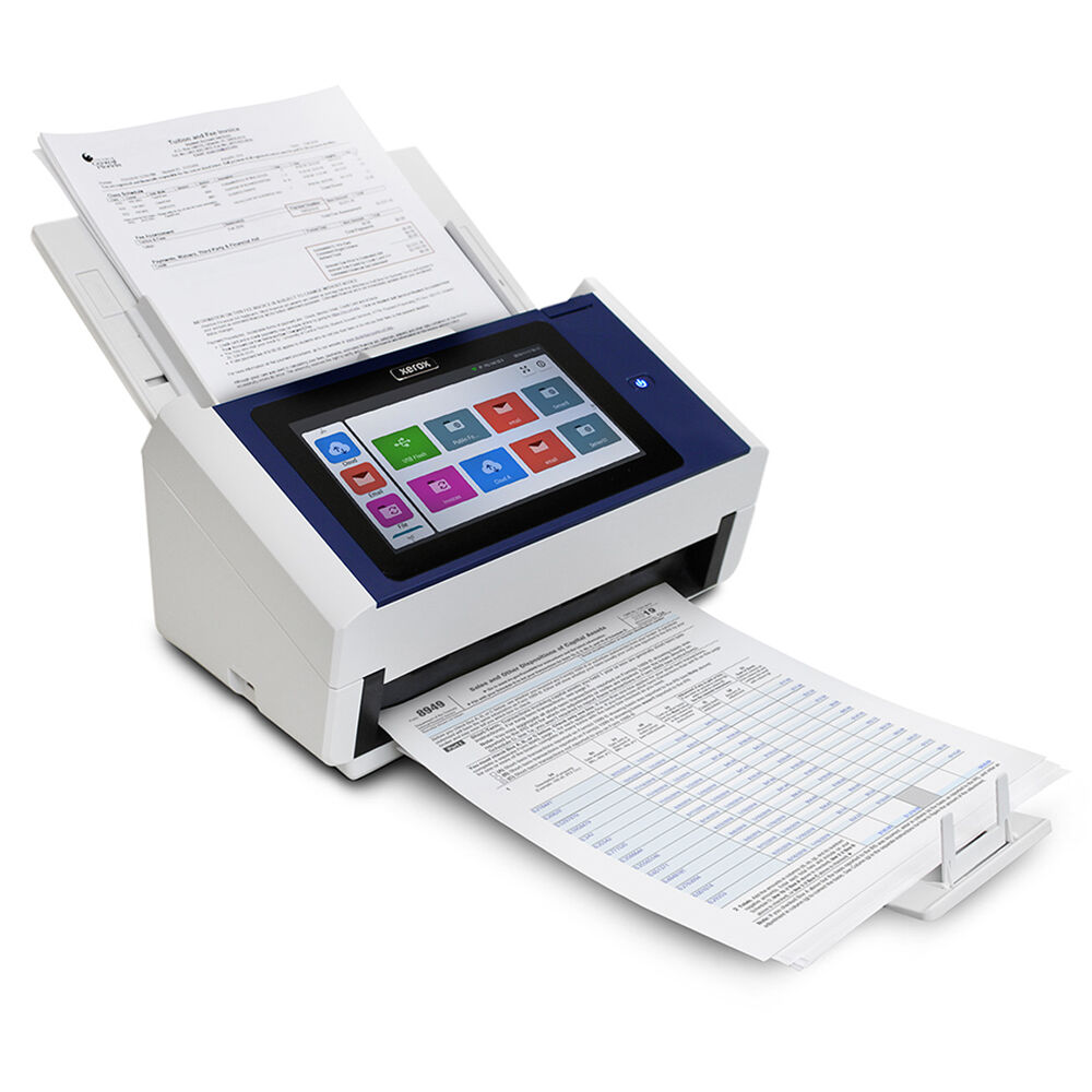 Visioneer Xerox N60W Pro wireless document scanner for duplex office scanning — view 4