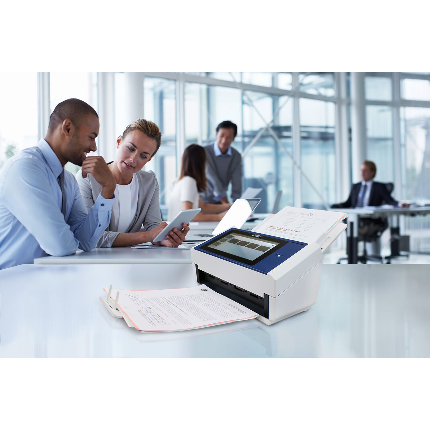 Visioneer Xerox N60W Pro wireless document scanner for duplex office scanning — view 9