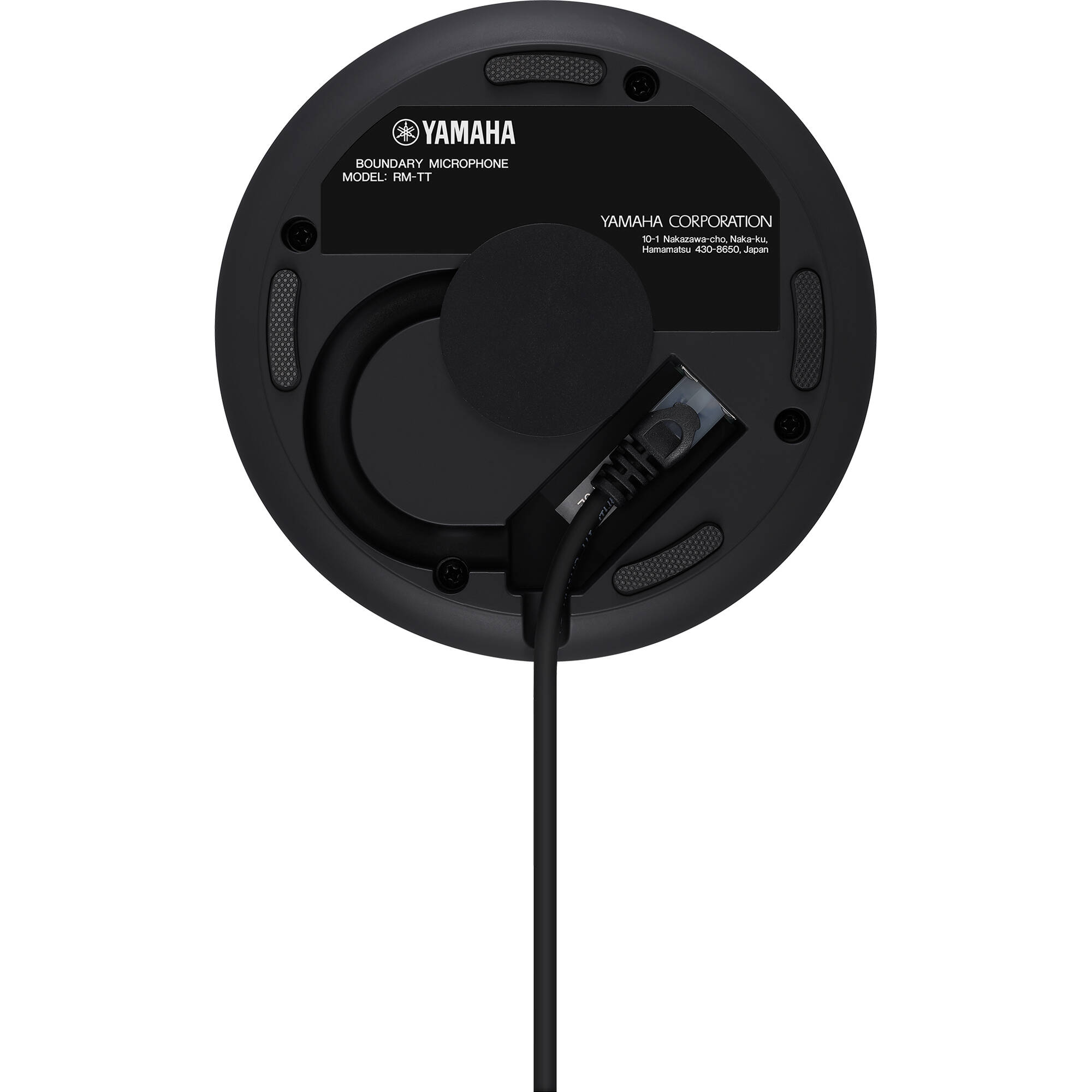 Yamaha RM-TT-B wired black tabletop microphone for conference rooms — view 3