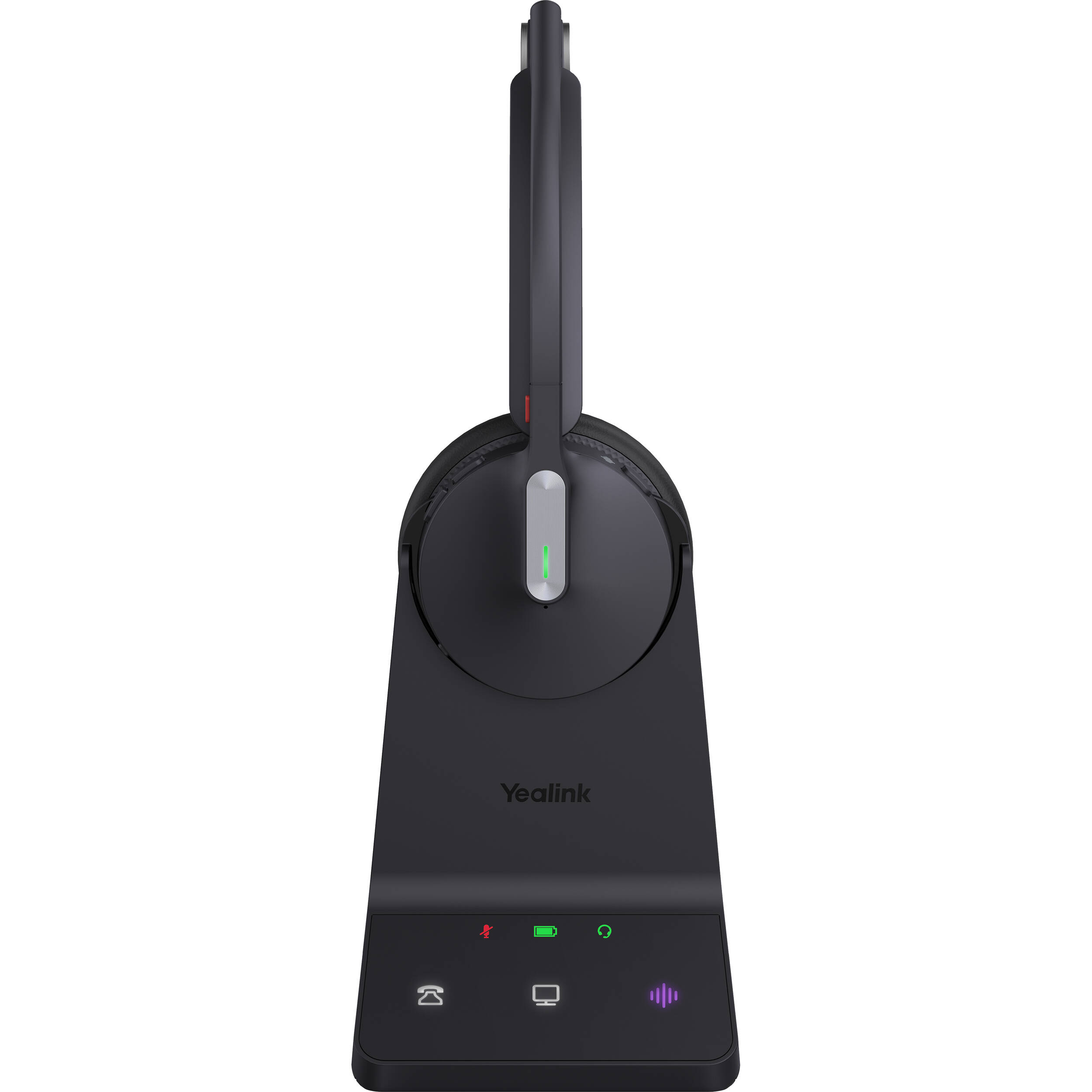 Yealink WH64 Mono UC wireless mono headset with boom microphone for business calls — view 2