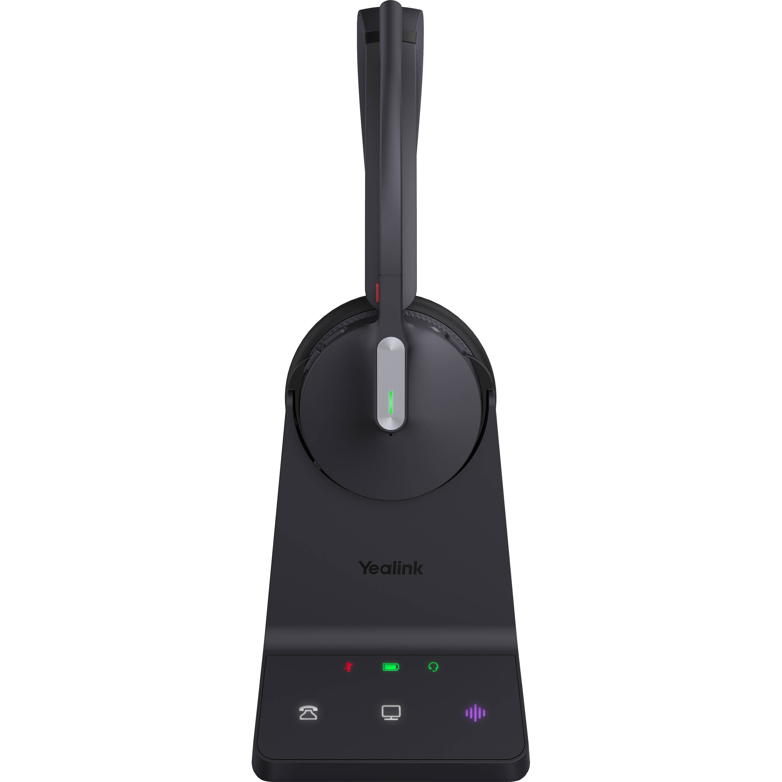 Yealink WH64 Dual UC black wireless dual-ear headset with boom microphone — view 2