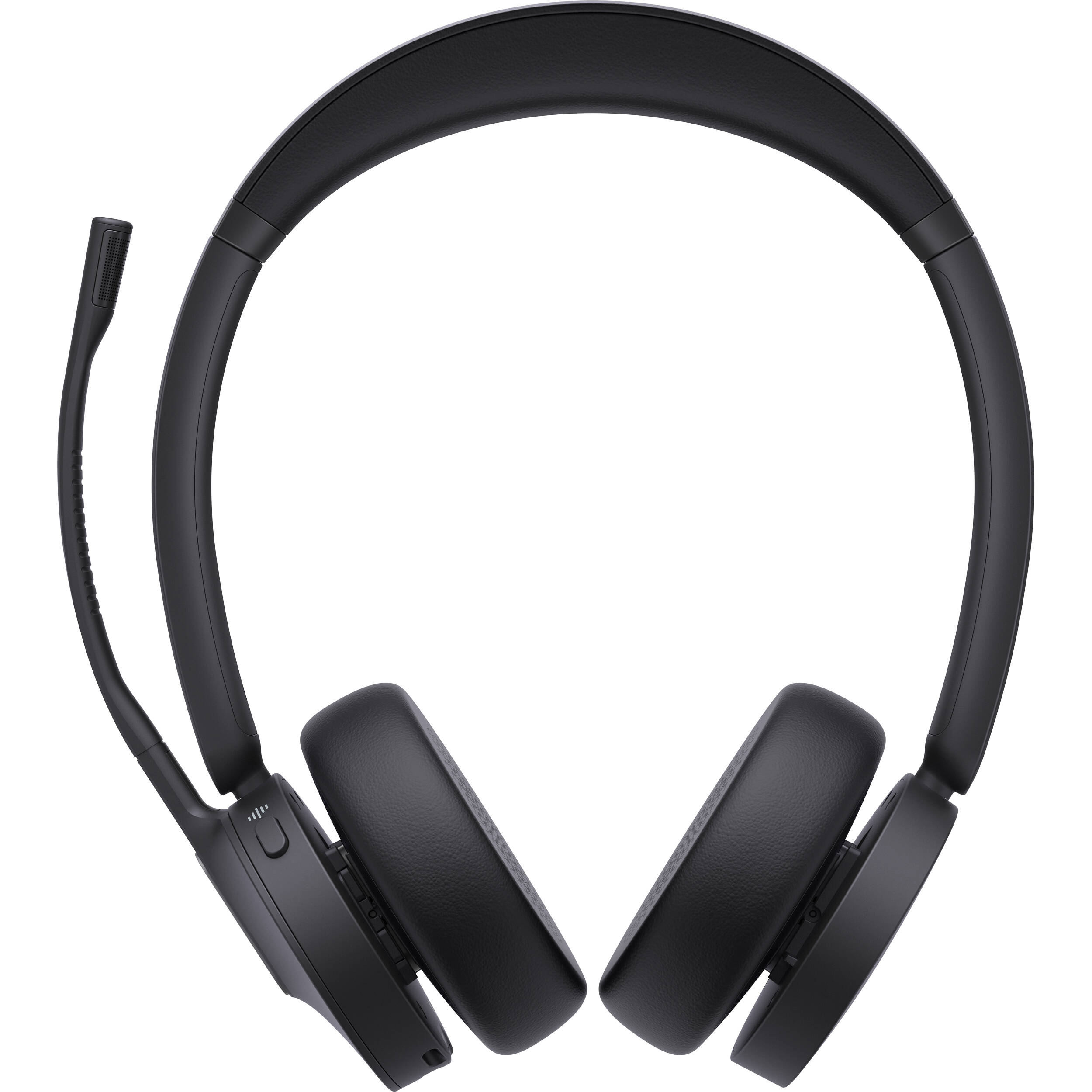 Yealink BH70 Dual MS USBC/A wireless dual-ear headset in black with boom microphone — view 4
