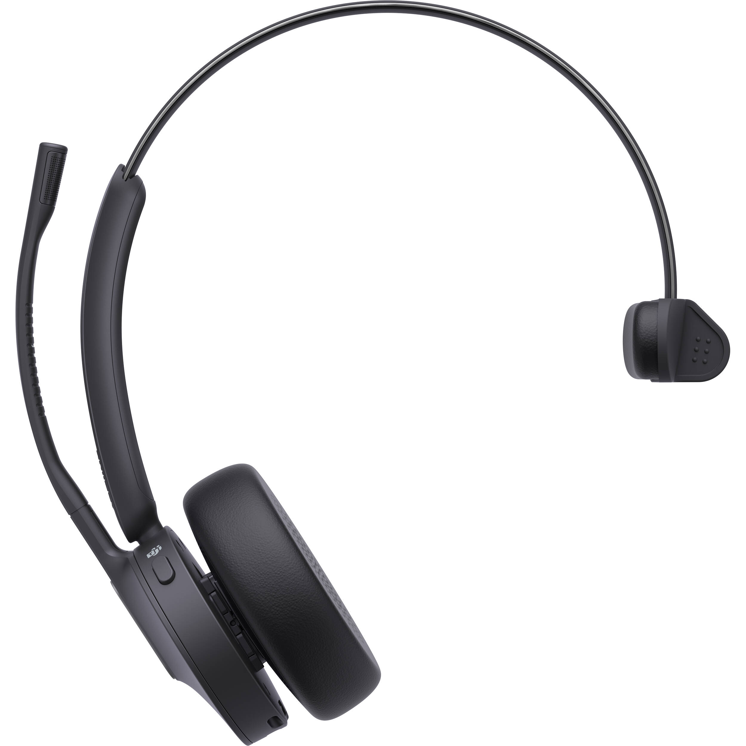 Yealink BH70 Mono UC USBC/A black mono wireless headset with boom microphone — view 2