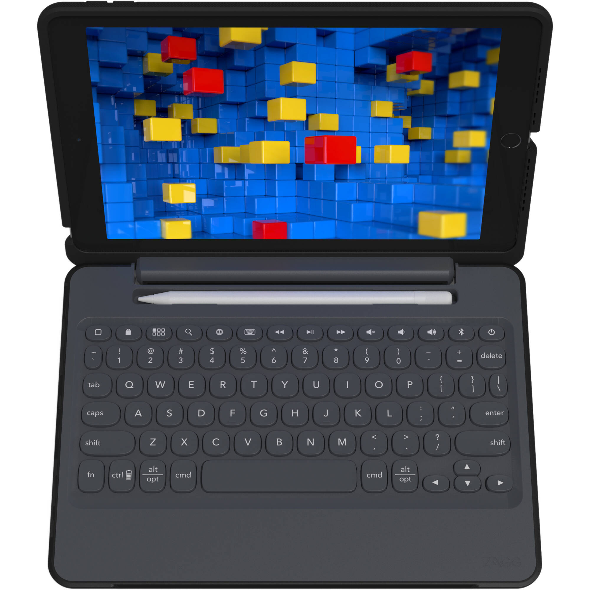 ZAGG ZAGG RUGGED KEYBOARD APPLE IPAD 10.2 - CHARCOAL — view 5