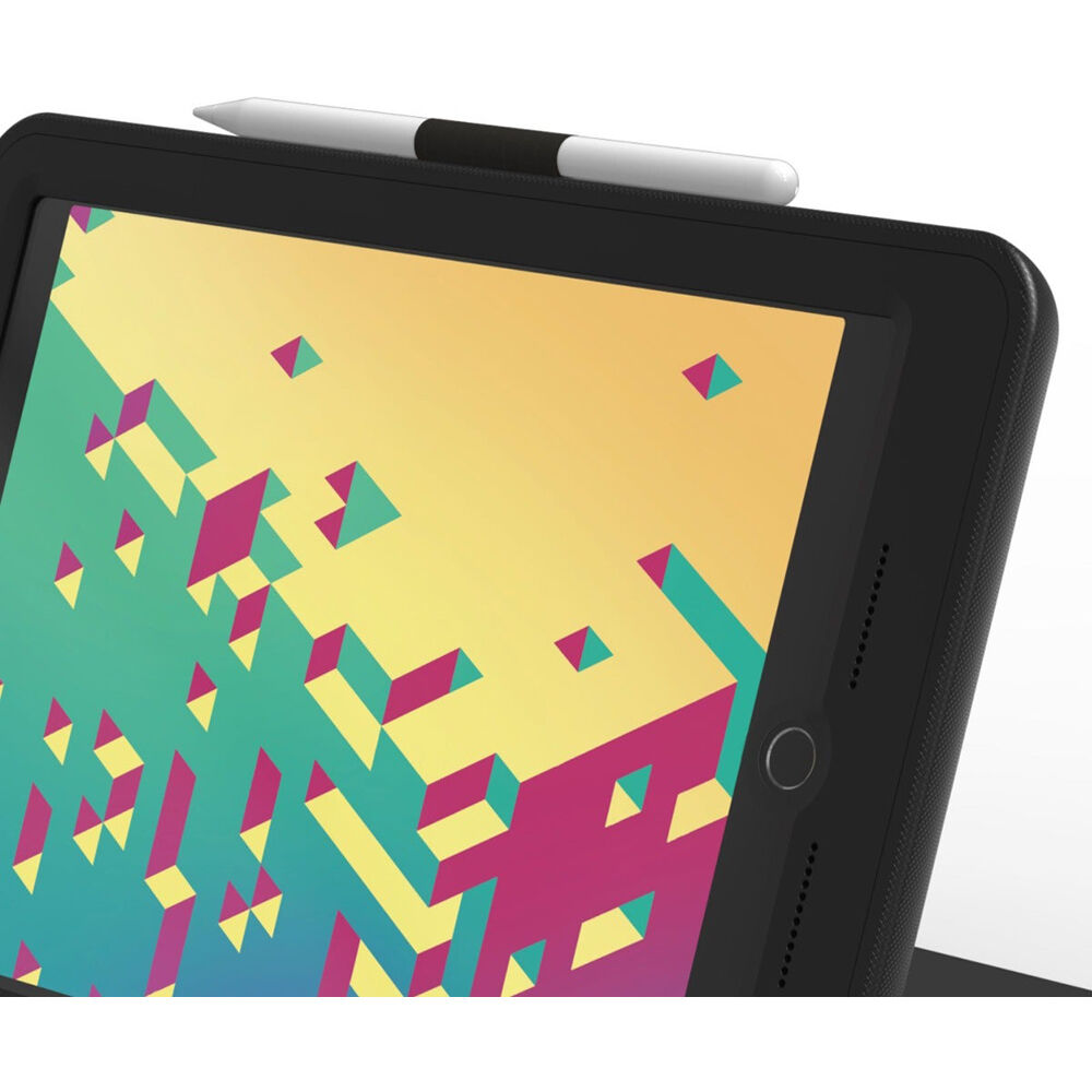 Black ZAGG Rugged Pro Connect healthcare case for Apple iPad 10.2 — view 6