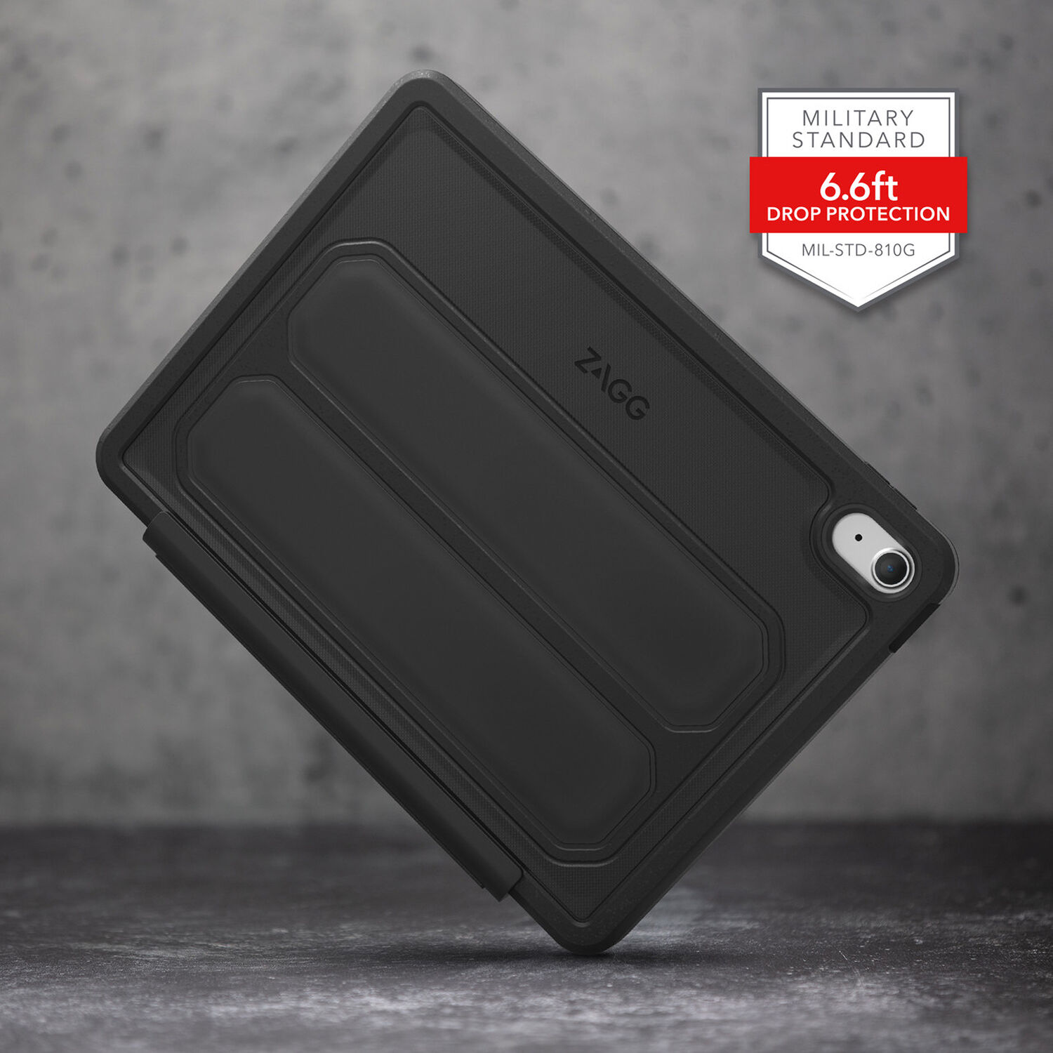 ZAGG RUGGED BOOK FOR GEN10 IPAD 10.9 10.9. THE RUGGED BOOK COMES W/A DET — view 5