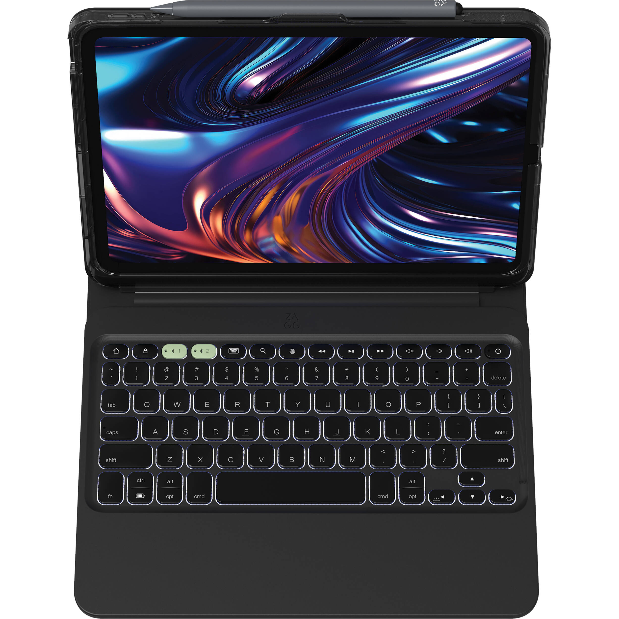 ZAGG Pro Keys 2 Case for iPad Pro 11 M4 keyboard case with protective shell — view 4