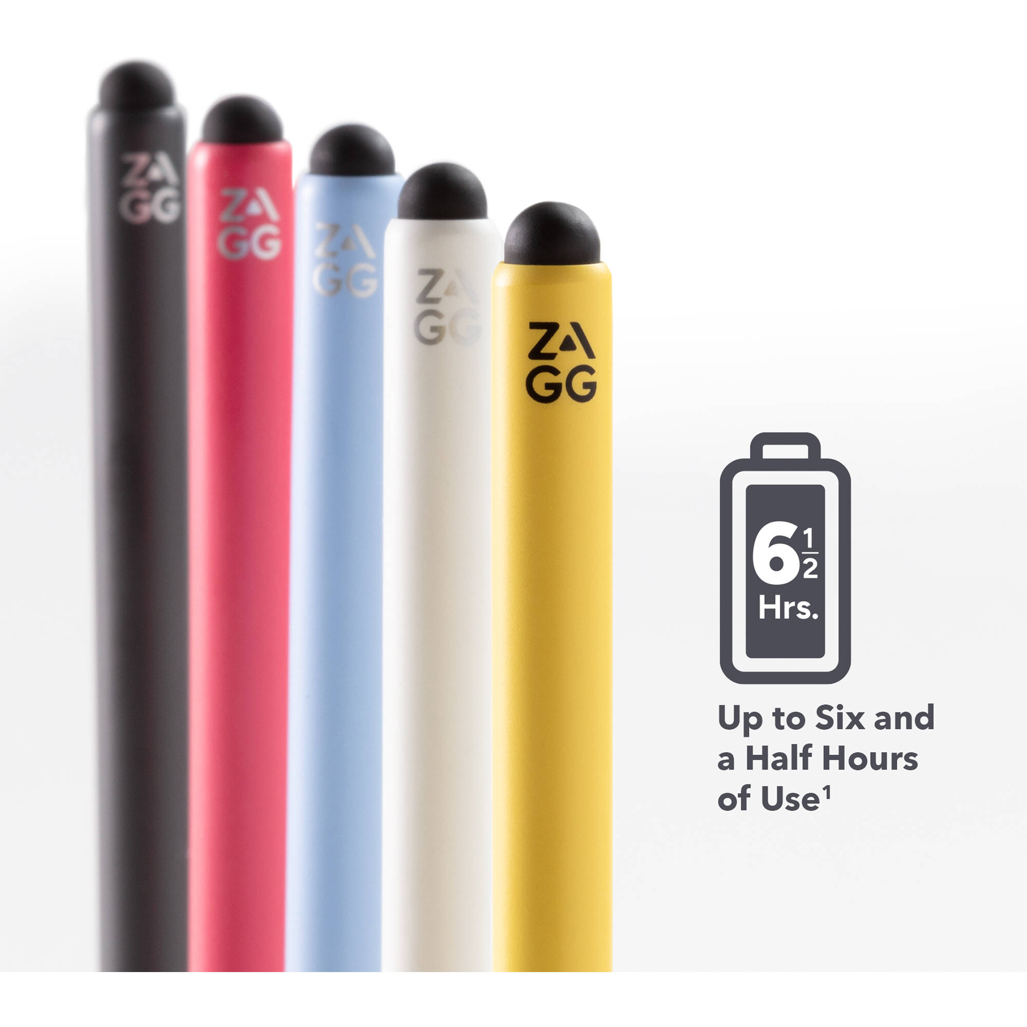 ZAGG Pro Stylus 2 Gray tablet stylus with dual-tip design for iPad note-taking — view 10