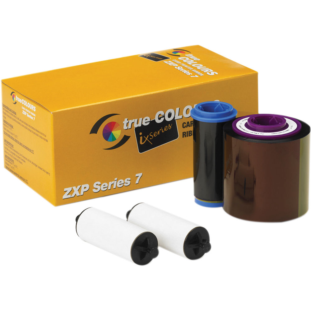Zebra 800077-749 YMCKOK Card Printer Ribbon | 6-Panel, 1,000 Images