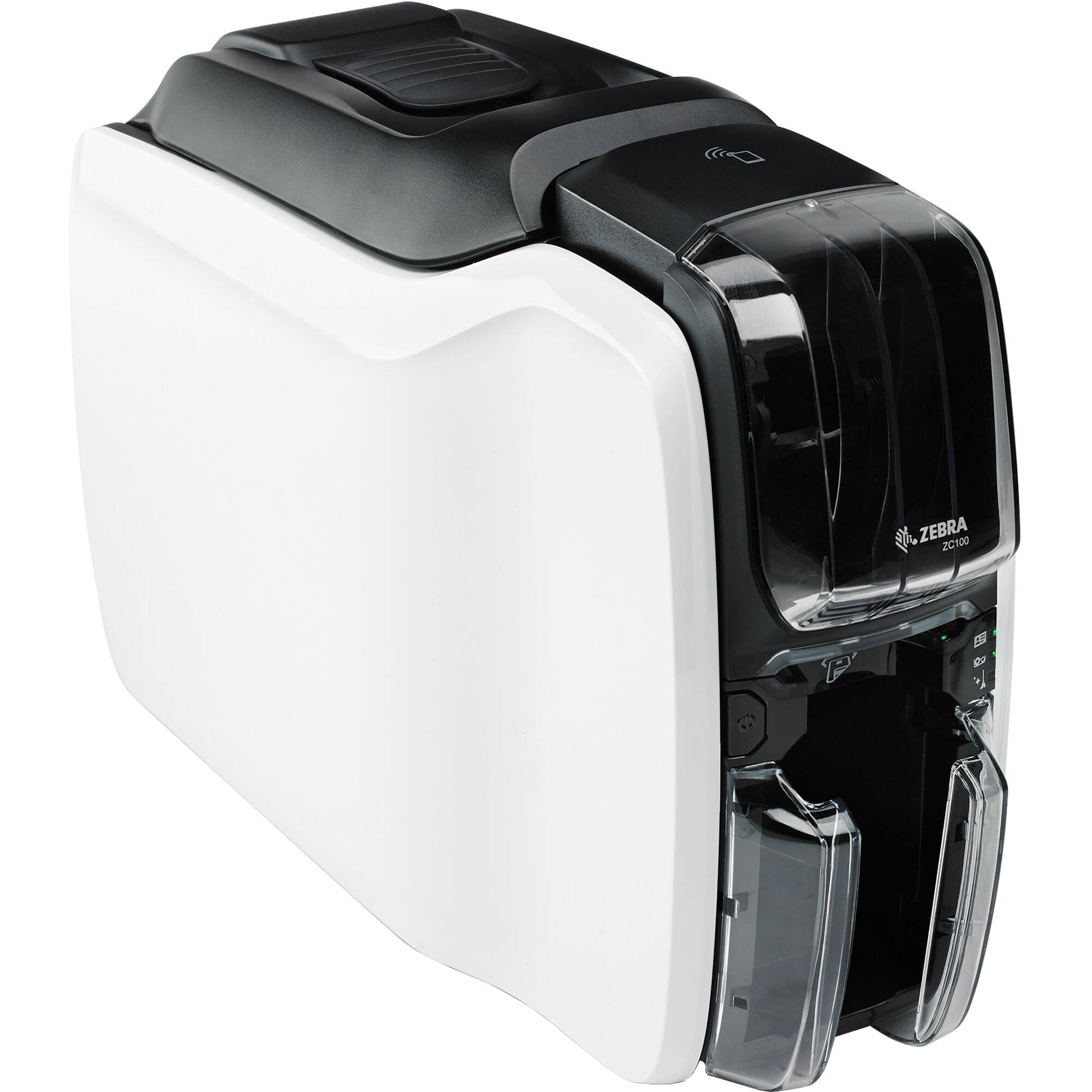 Entry Direct-to-Card Id Card Printer, Zebra Zc100, Color Printing, USB Only, 300