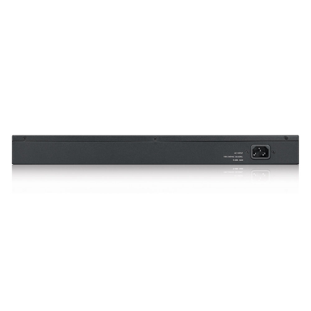 Zyxel GS1900-48 48-port Gigabit Layer 2 rackmount managed switch with 2 SFP uplinks — view 3