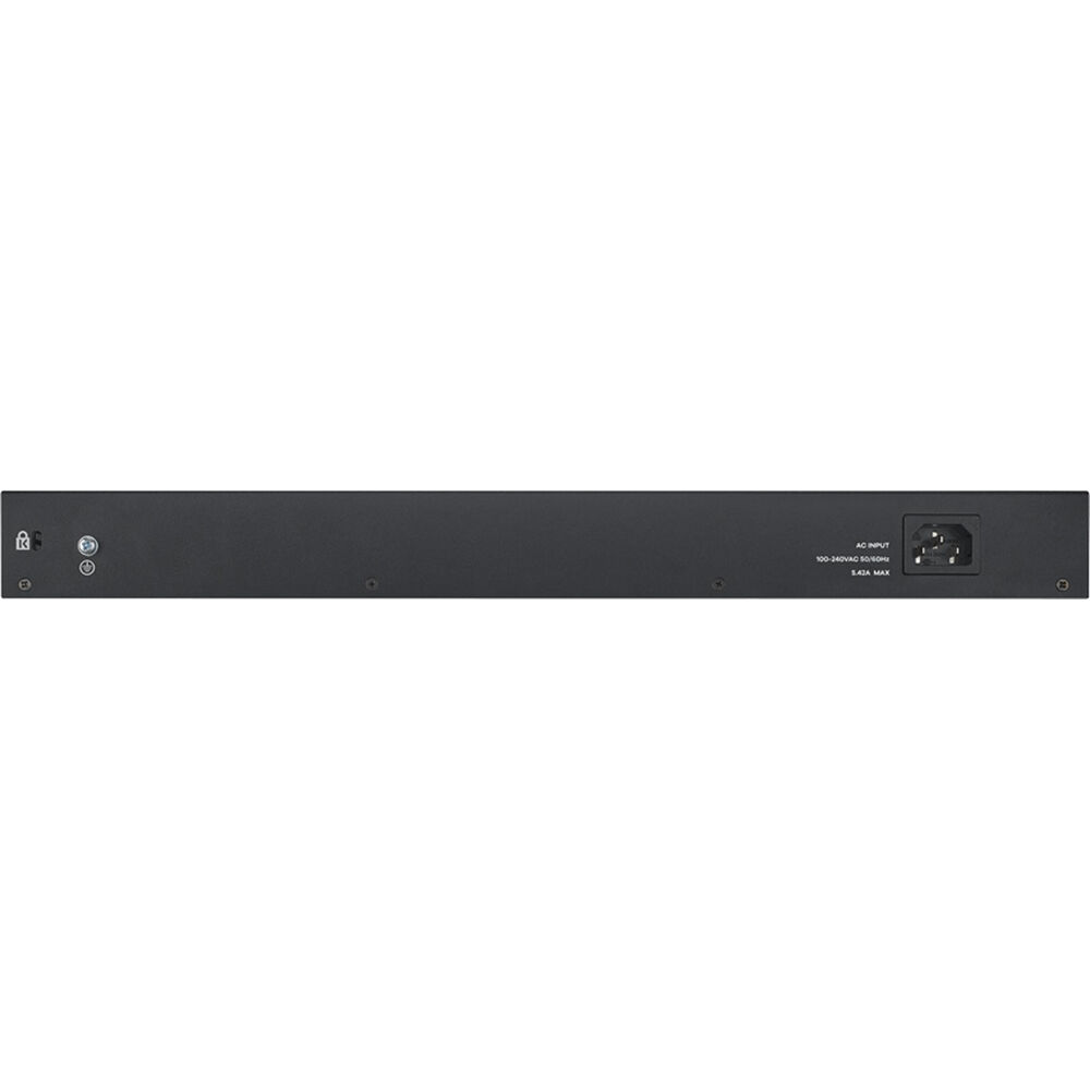 Zyxel GS1920-48HPV2 48-port Gigabit PoE+ smart switch with 4 combo RJ-45/SFP uplinks — view 4